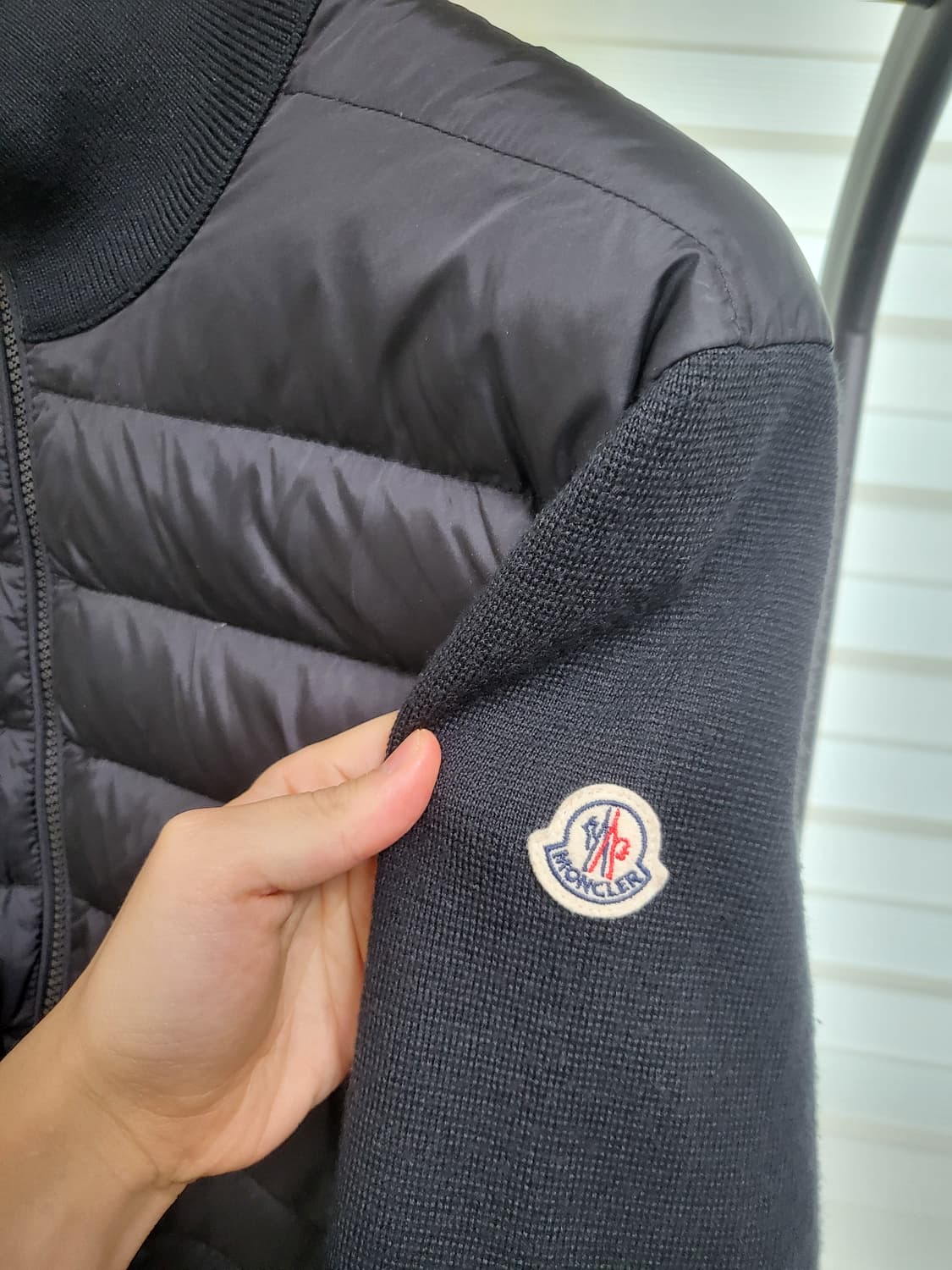 23FW 몽클레어 트리콧 니트패딩 XL 상품이미지3