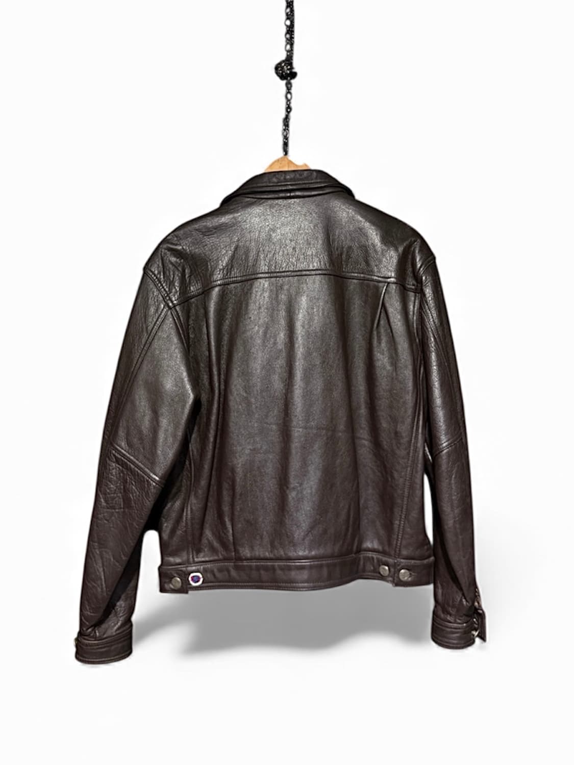 90's 할리데이비슨 2nd 트러커 가죽자켓 상품이미지2