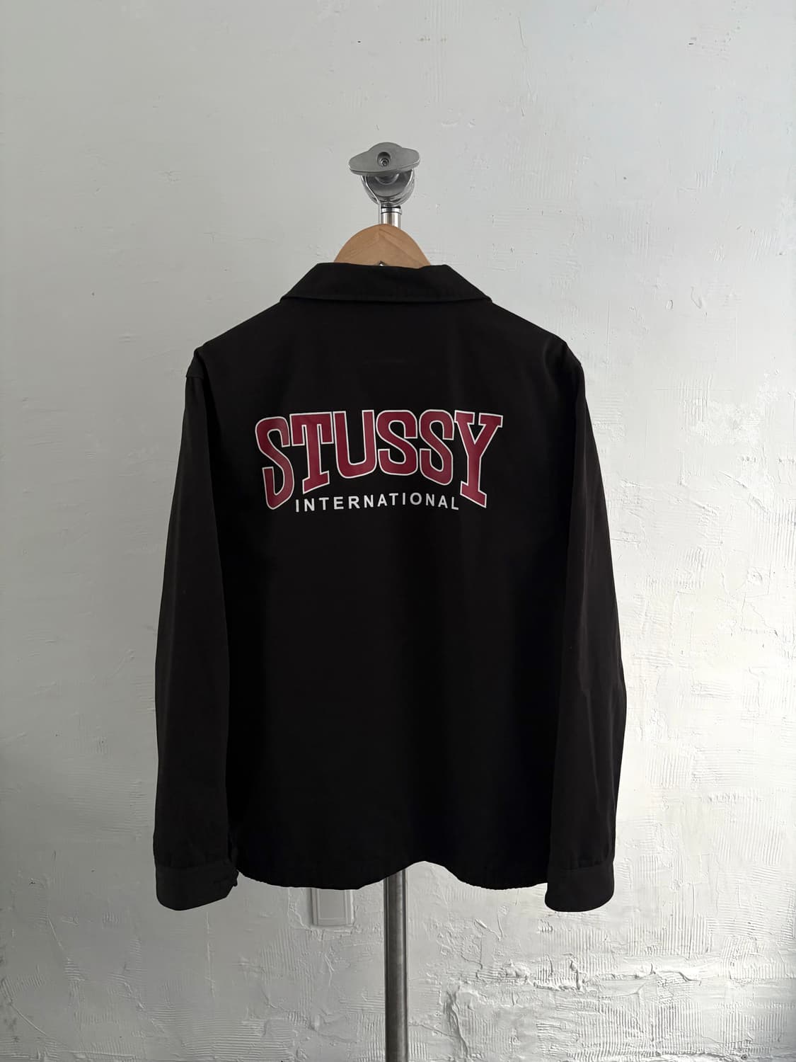 스투시 인터네셔널 로고 블랙 집 자켓 상품이미지6