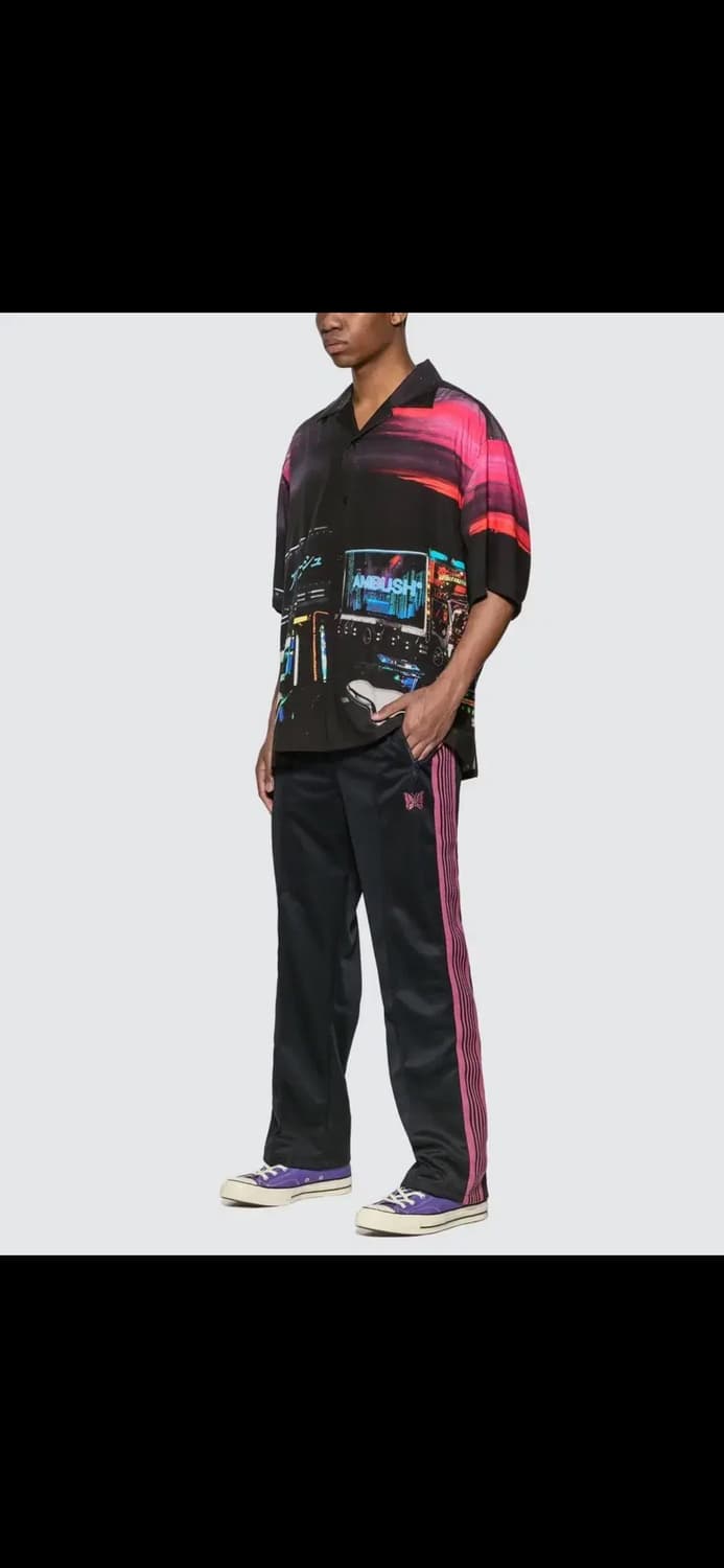 엠부쉬 데코토라 프린트 레이온 셔츠 3사이즈 상품이미지3