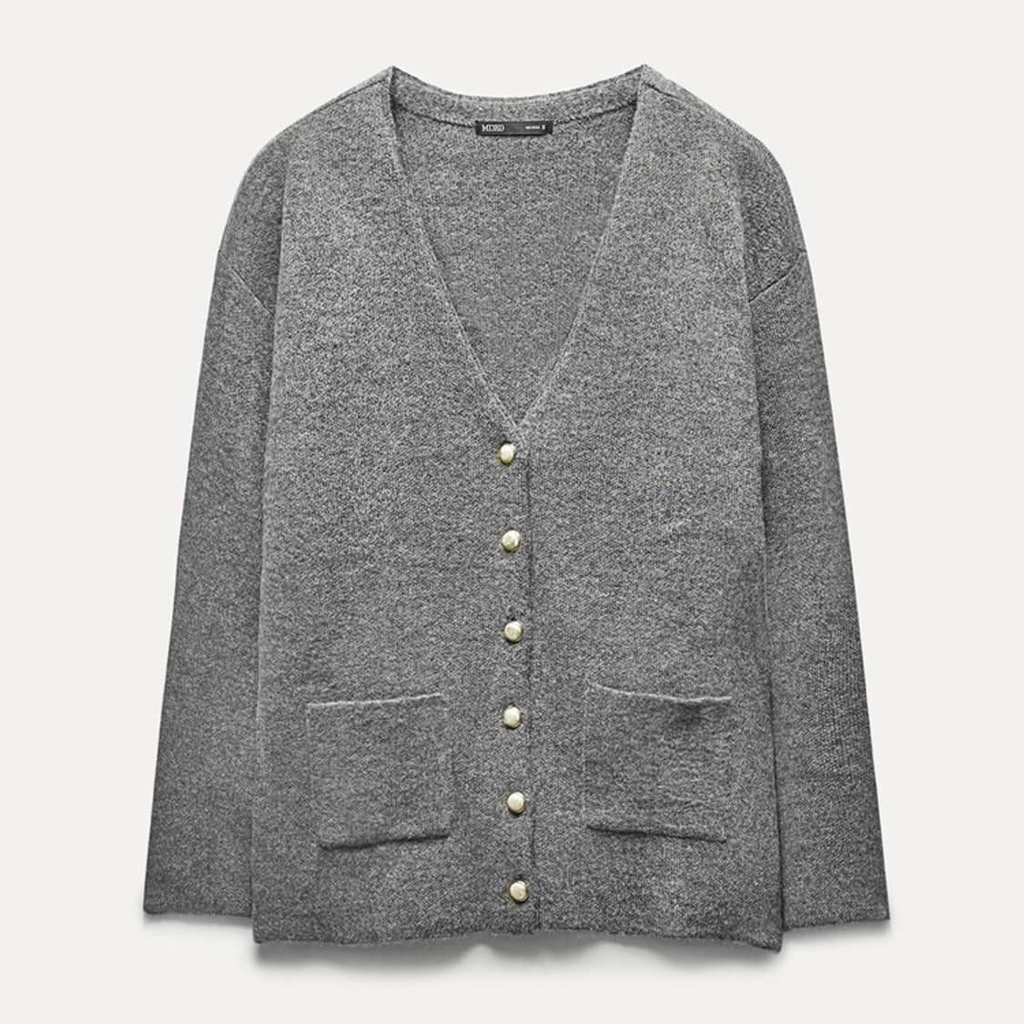 [삽니다] 미쏘 브이넥 오버핏 가디건 그레이 66 상품이미지1