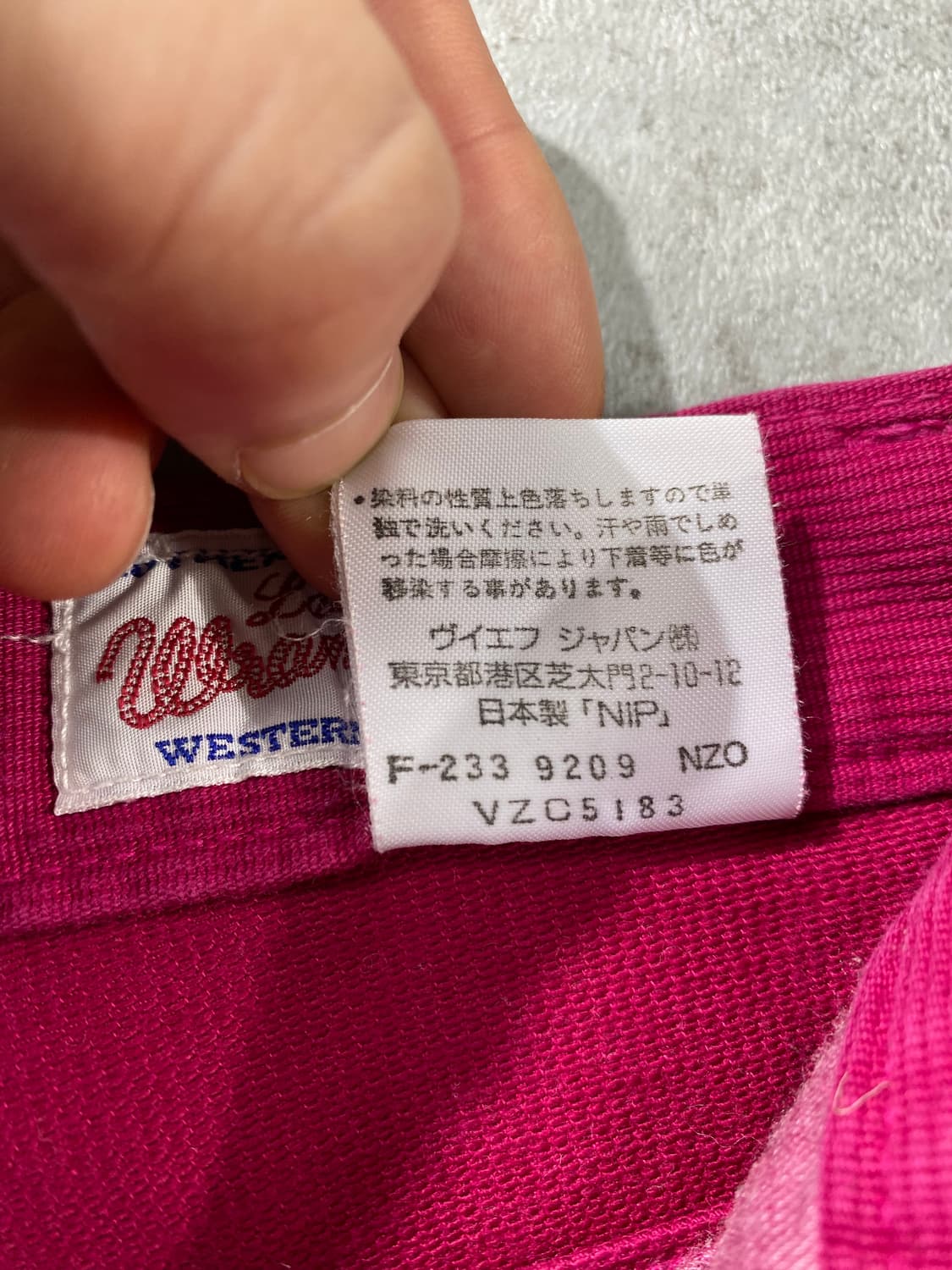 [27] Wrangler 랭글러 블루벨 핑크 코듀로이 부츠컷 팬츠 상품이미지10