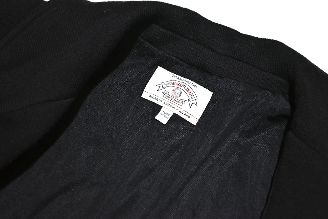 90s Armani jeans knit peacoat 상품이미지6