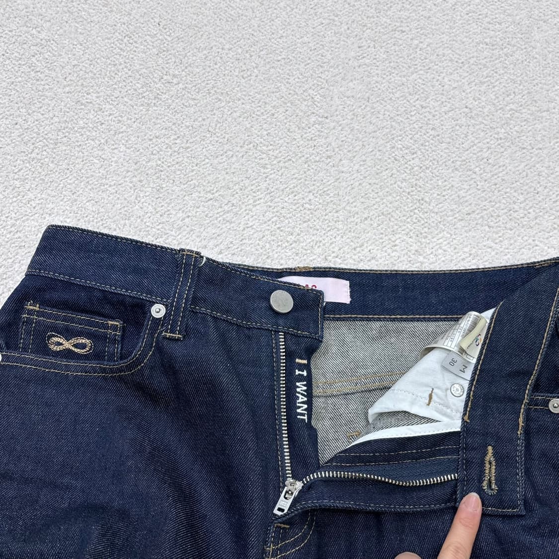 30 플랙 생지 데님 팬츠 0319E 상품이미지6