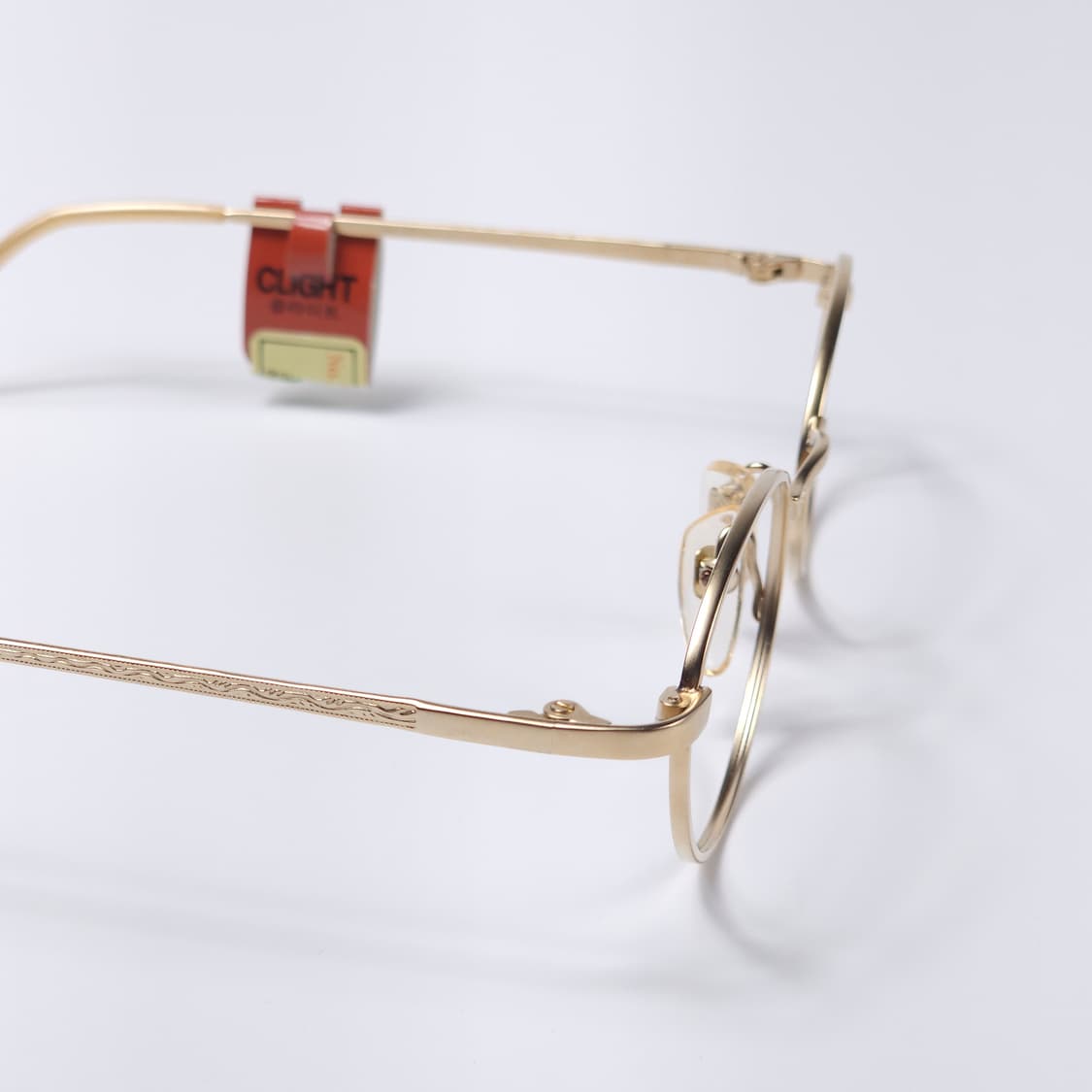 90년도 21K 도금 오벌형 빈티지 안경 상품이미지6