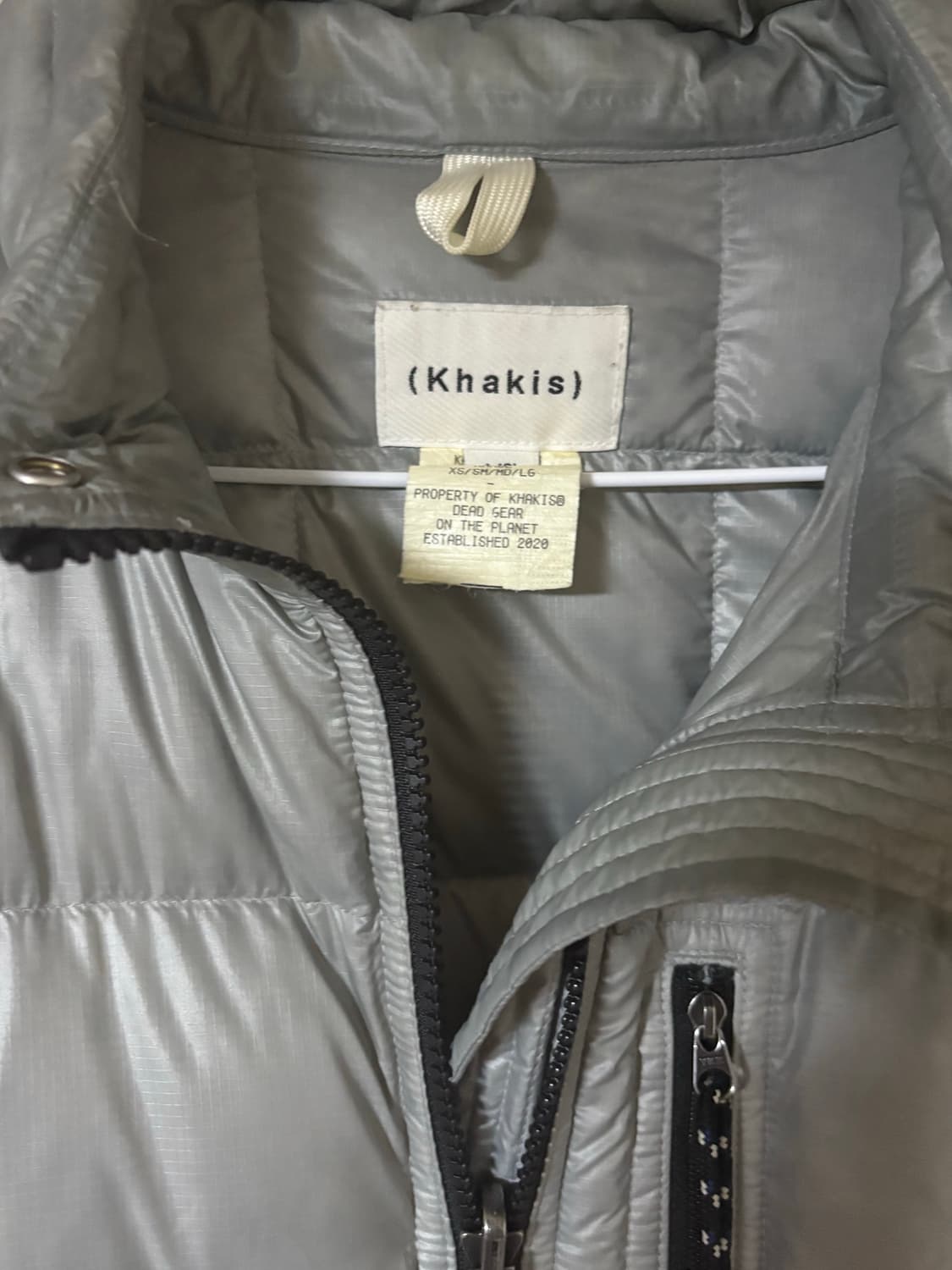 카키스 24fw 캠퍼다운자켓 L 상품이미지3