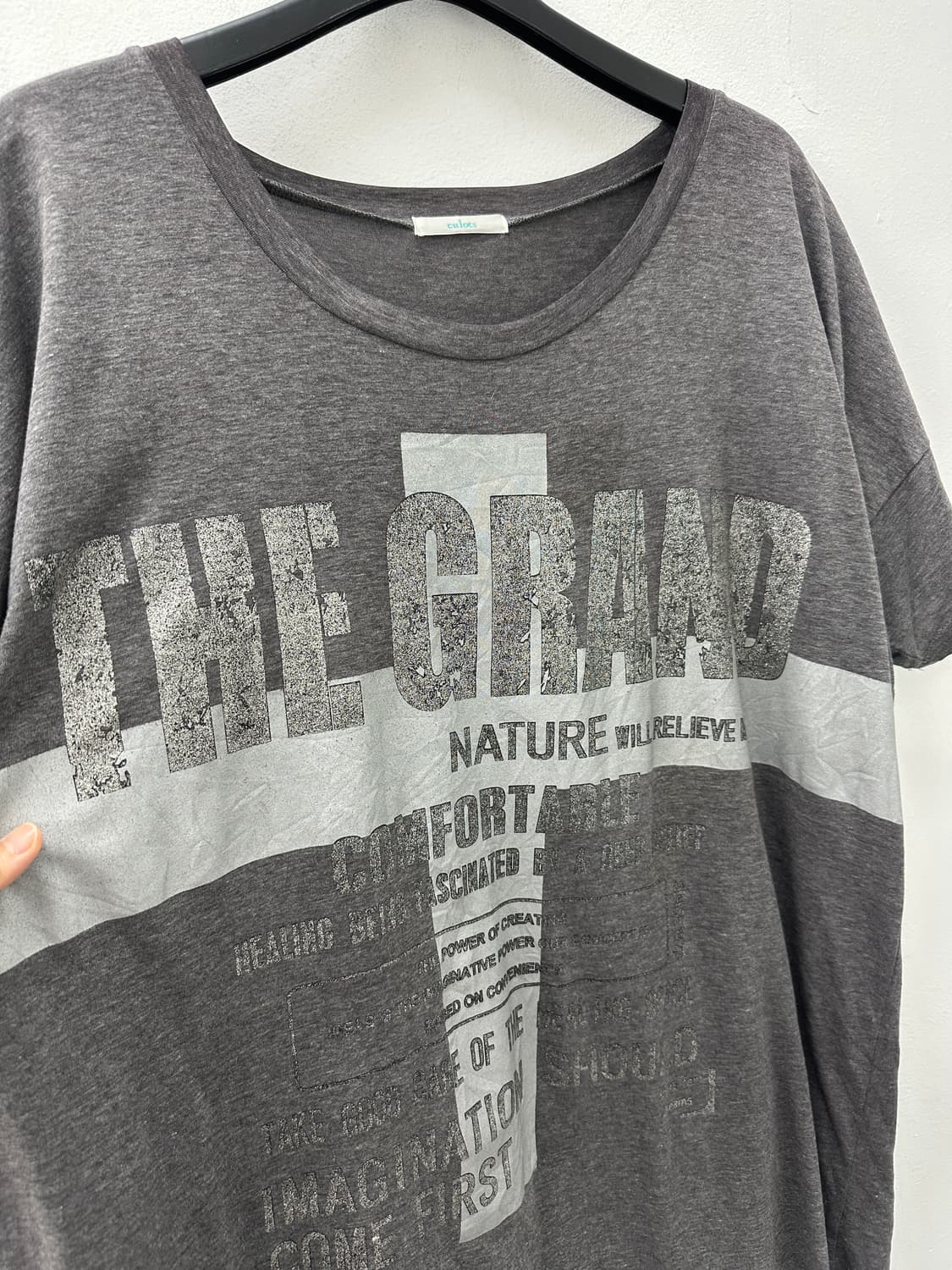 Culots cross glossy punk tee 상품이미지6