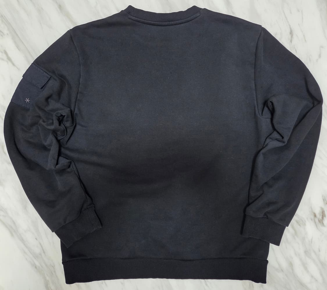 스노우피크 랜드 포켓 블랙 맨투맨 상품이미지2