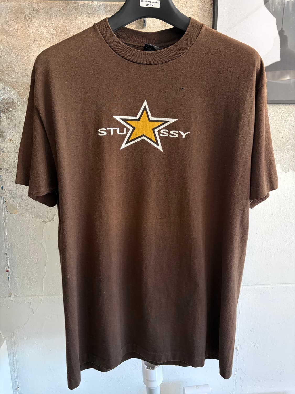 90s 스투시 스타 티셔츠 상품이미지1