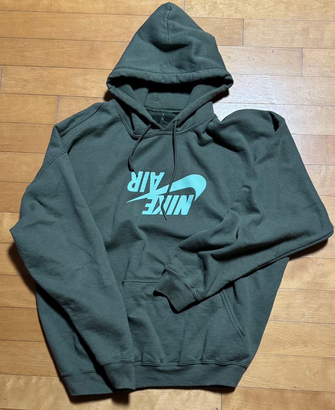 XL) 나이키 x 트레비스 스캇 역스우시 후드티 올리브 상품이미지1