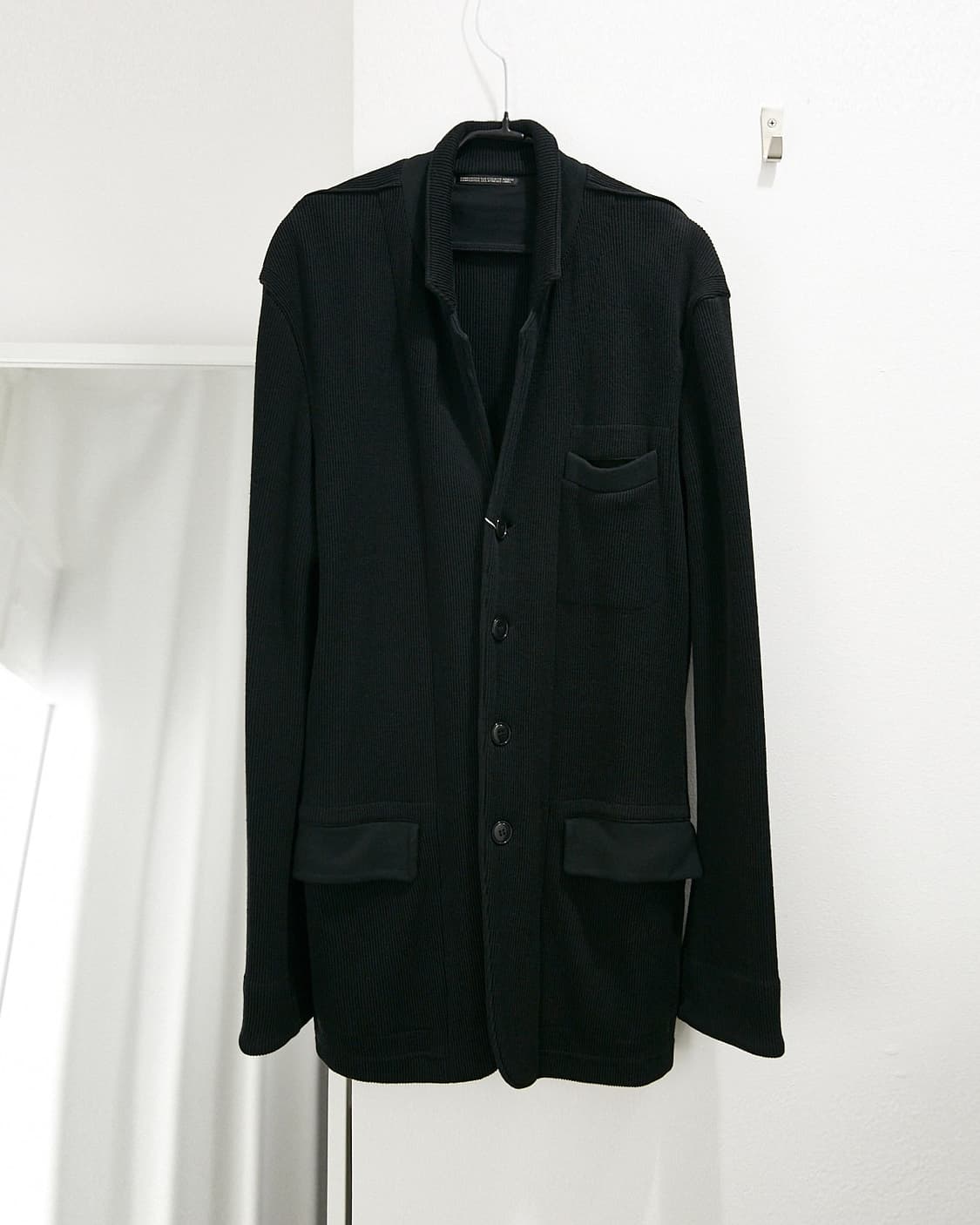 Pour Homme Ribbed Knit Jacket 상품이미지1