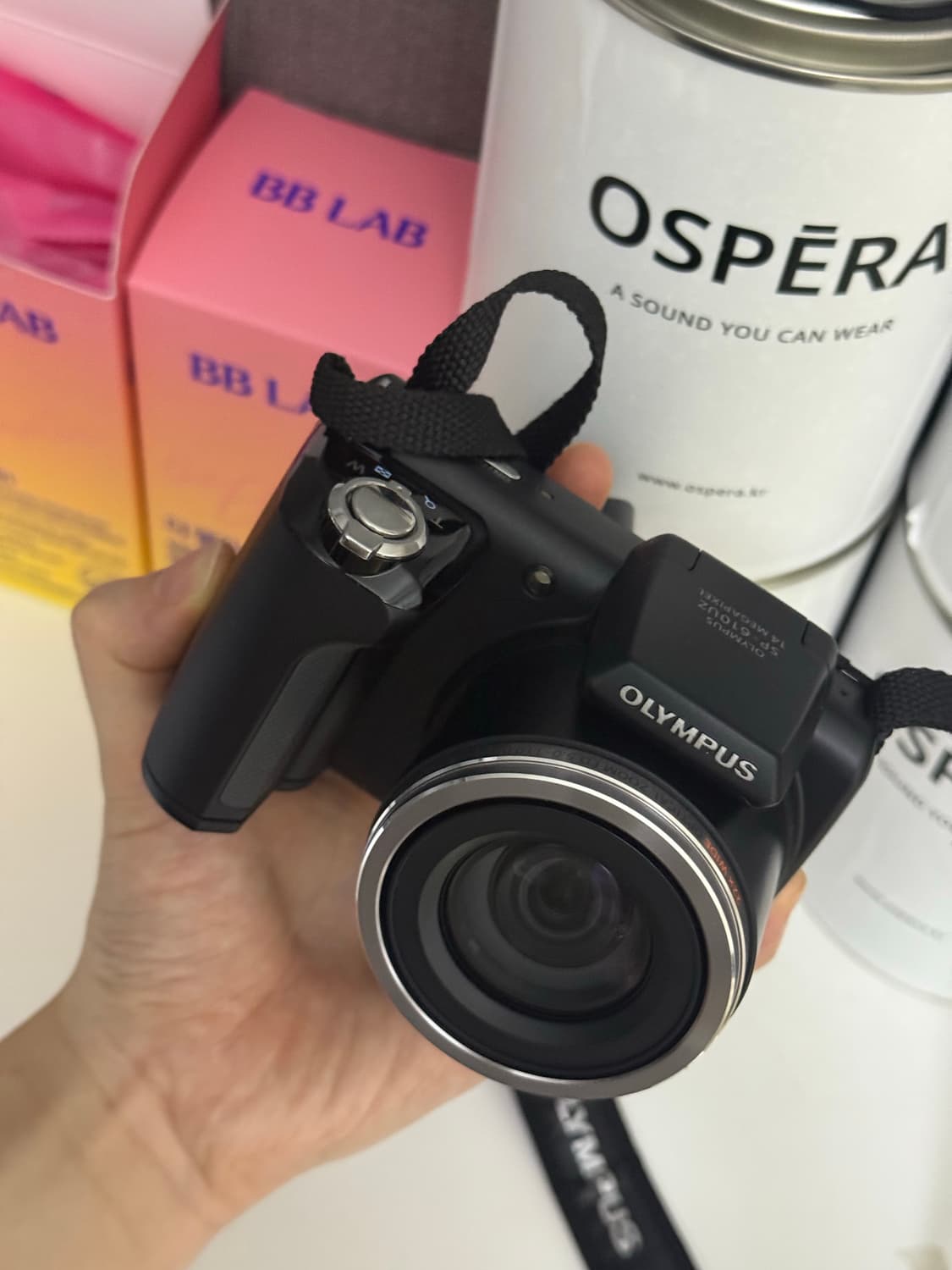 올림푸스 SP-610UZ 블랙 디지털 카메라 상품이미지2
