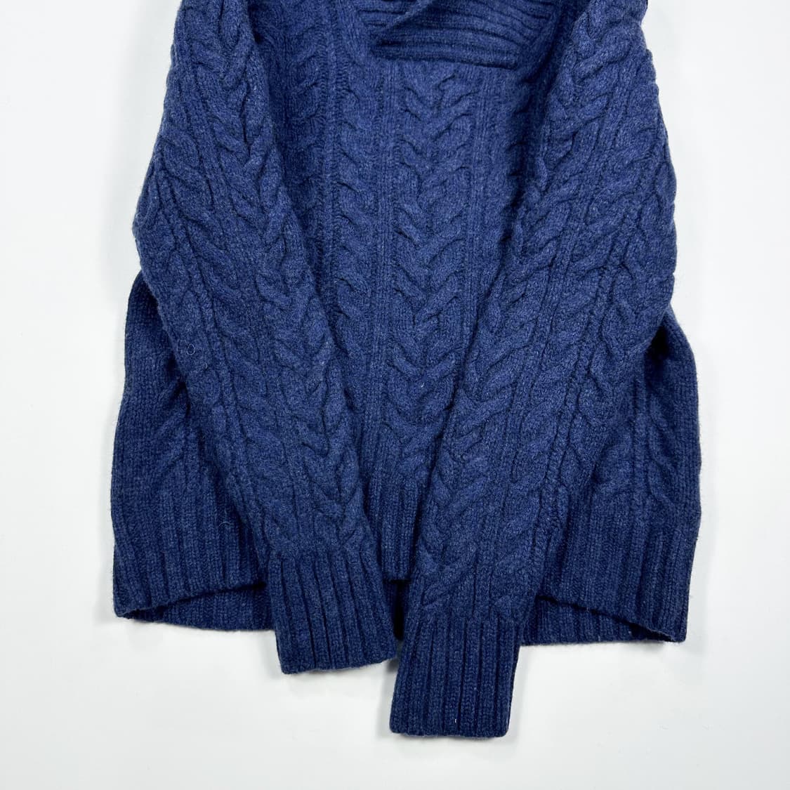 폴로 랄프로렌 클래식 케이블 숄카라 니트 M 상품이미지3