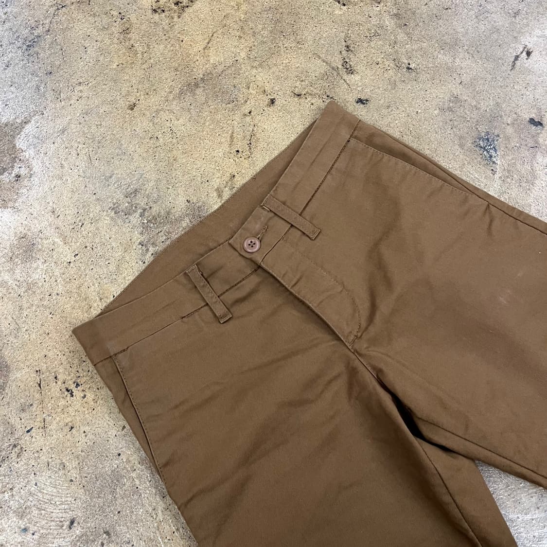 [정품/28] 칼하트 브라운 면바지 반바지 b17 상품이미지1