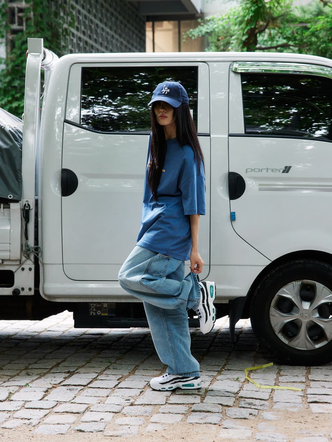 [255]나이키 에어맥스95 OG 화이트 앤 블랙 에메랄드 상품이미지5