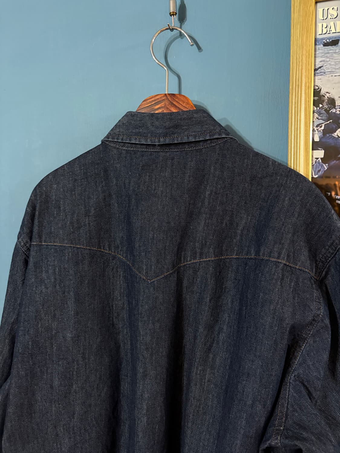 00‘s Wrangler Denim Western Shirt. 상품이미지8