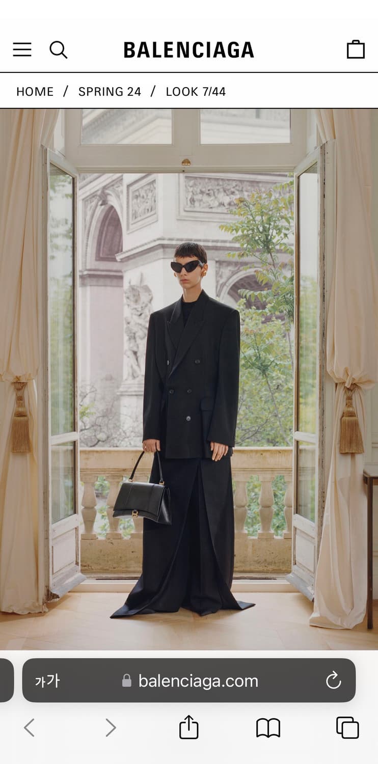 발렌시아가/가르드 컬렉션 블레이저 상품이미지4