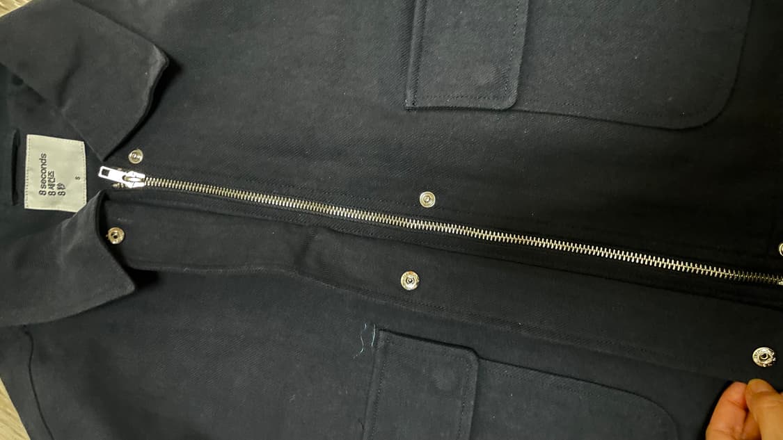 8 seconds 에엣세컨즈 네이비 자켓 상품이미지5