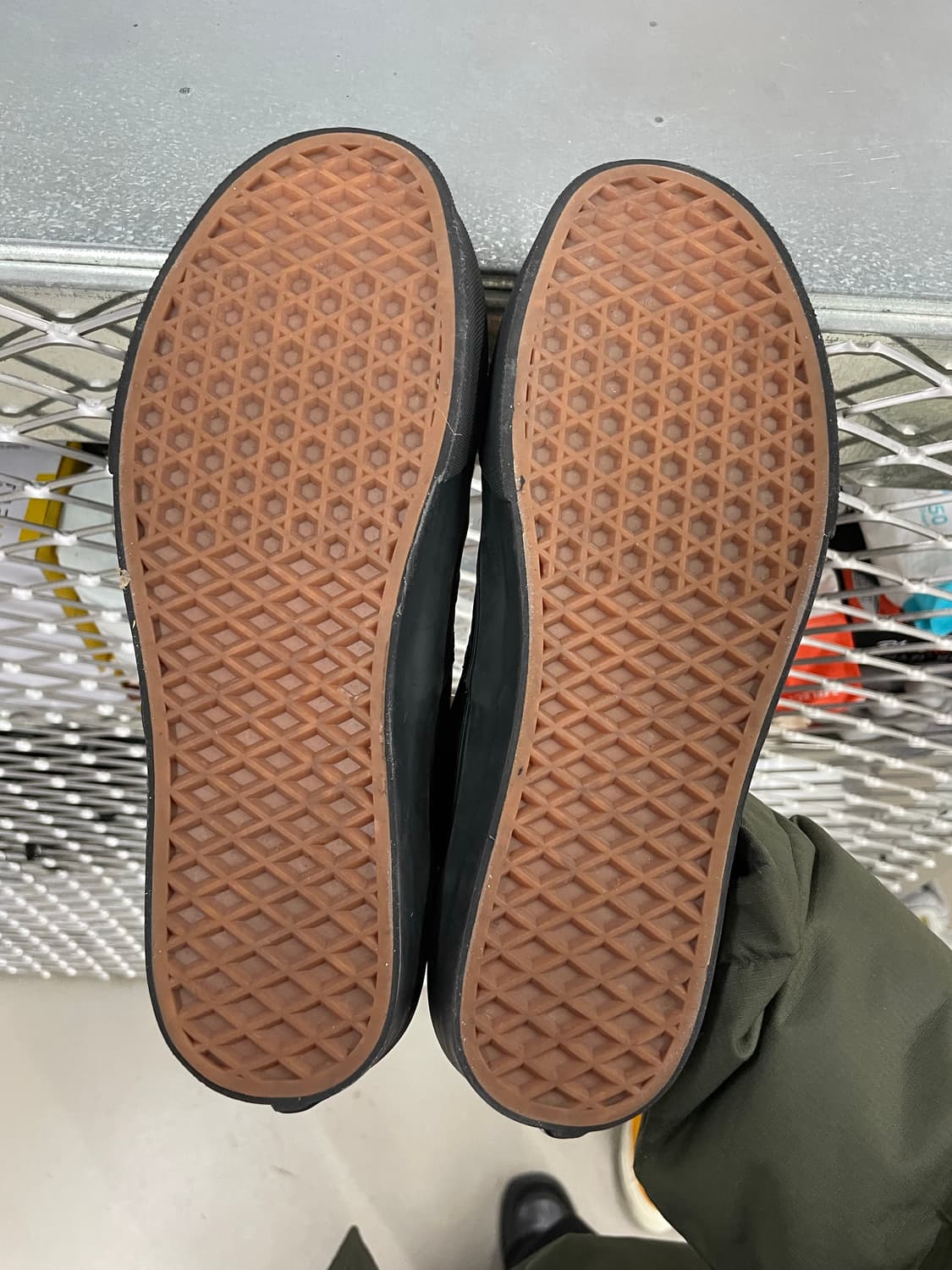 반스 어센틱 레더 블랙 265 상품이미지6