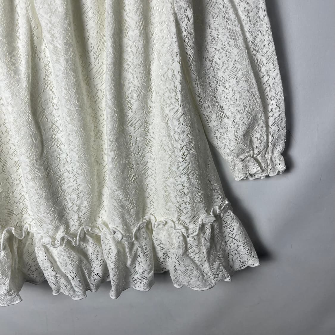 [LIZ LISA] 리즈리사 크로쉐 오프숄더 블라우스 상품이미지4