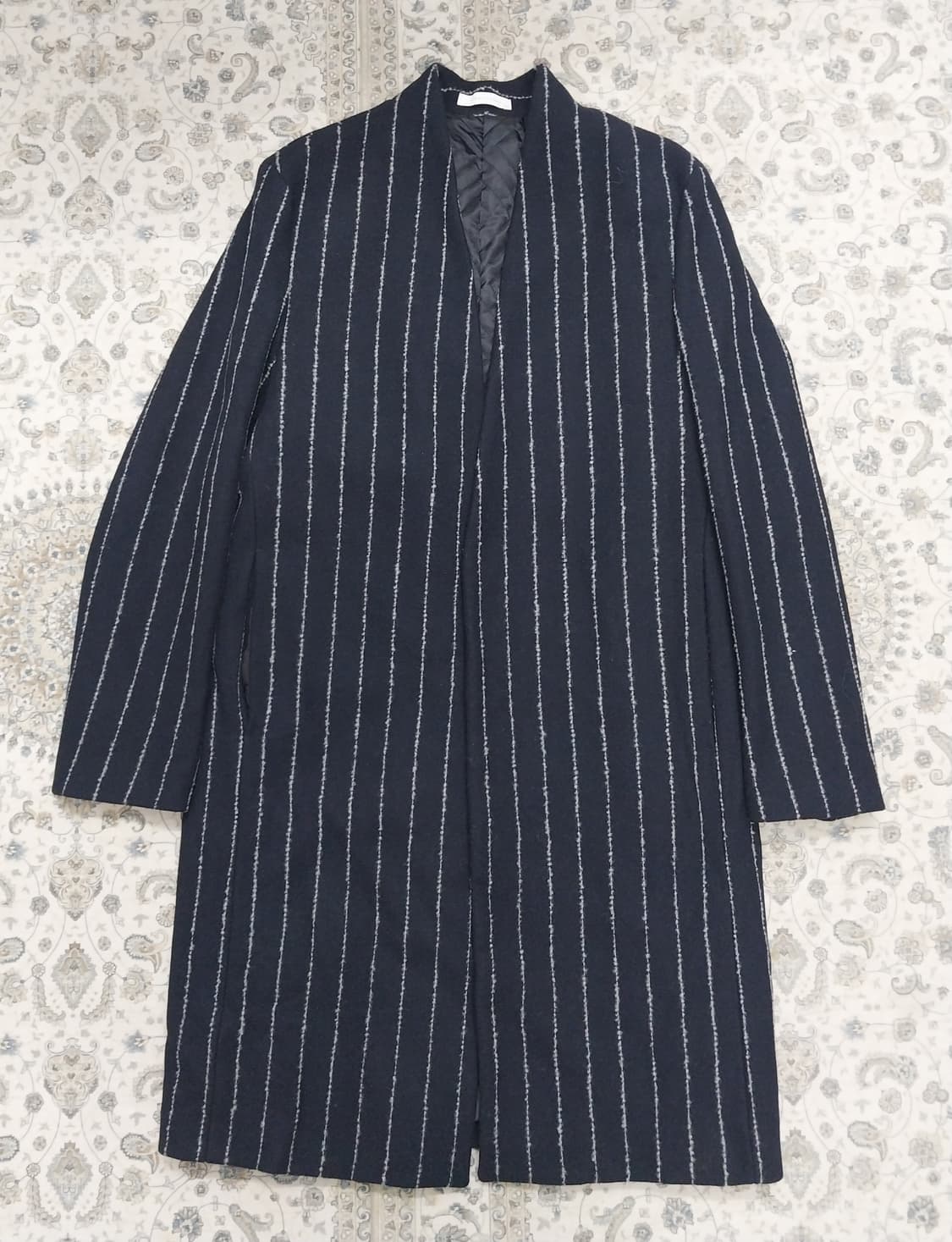 리버클래시 스트라이프 울 코트 110 상품이미지1