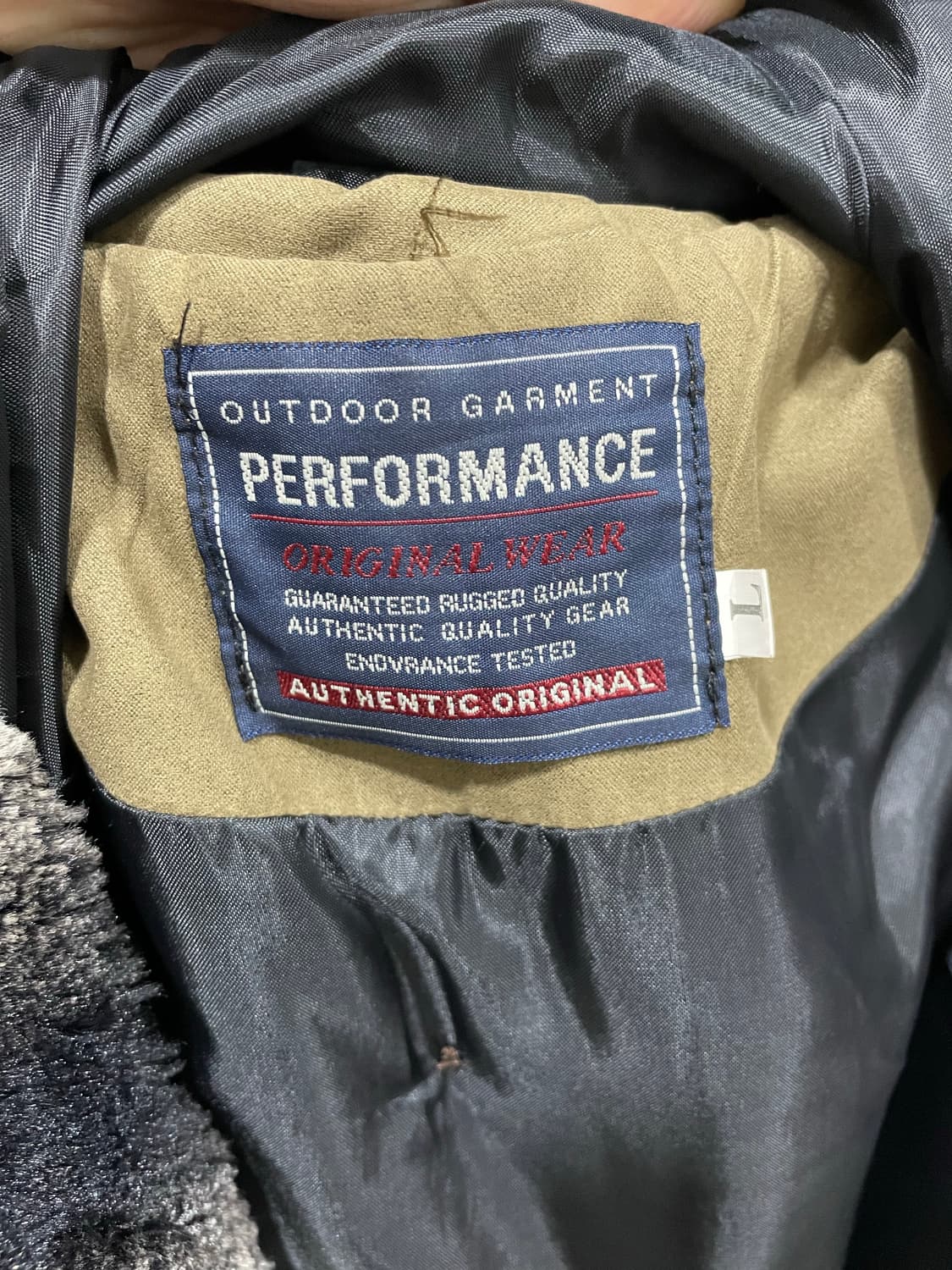 (빈티지)슬림핏 퍼 후드 멀티포켓 밀리터리 스웨이드 야상 자켓 상품이미지4