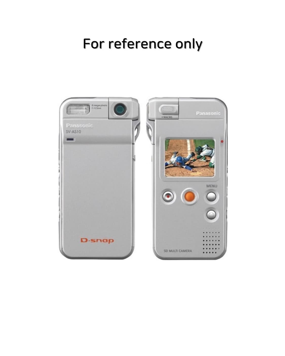 PANASONIC D-SNAP SV-AS 10 빈티지 디지털카메라 디카 상품이미지7