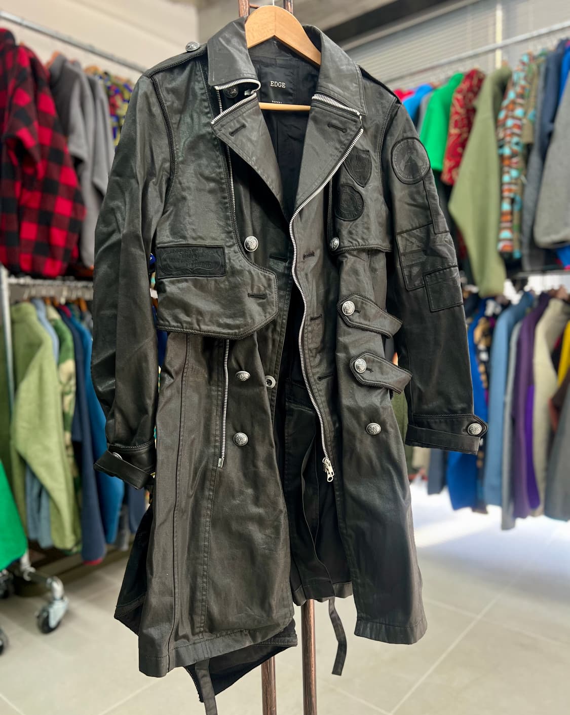 JAPAN  유틸리티 트렌치 코트 상품이미지7