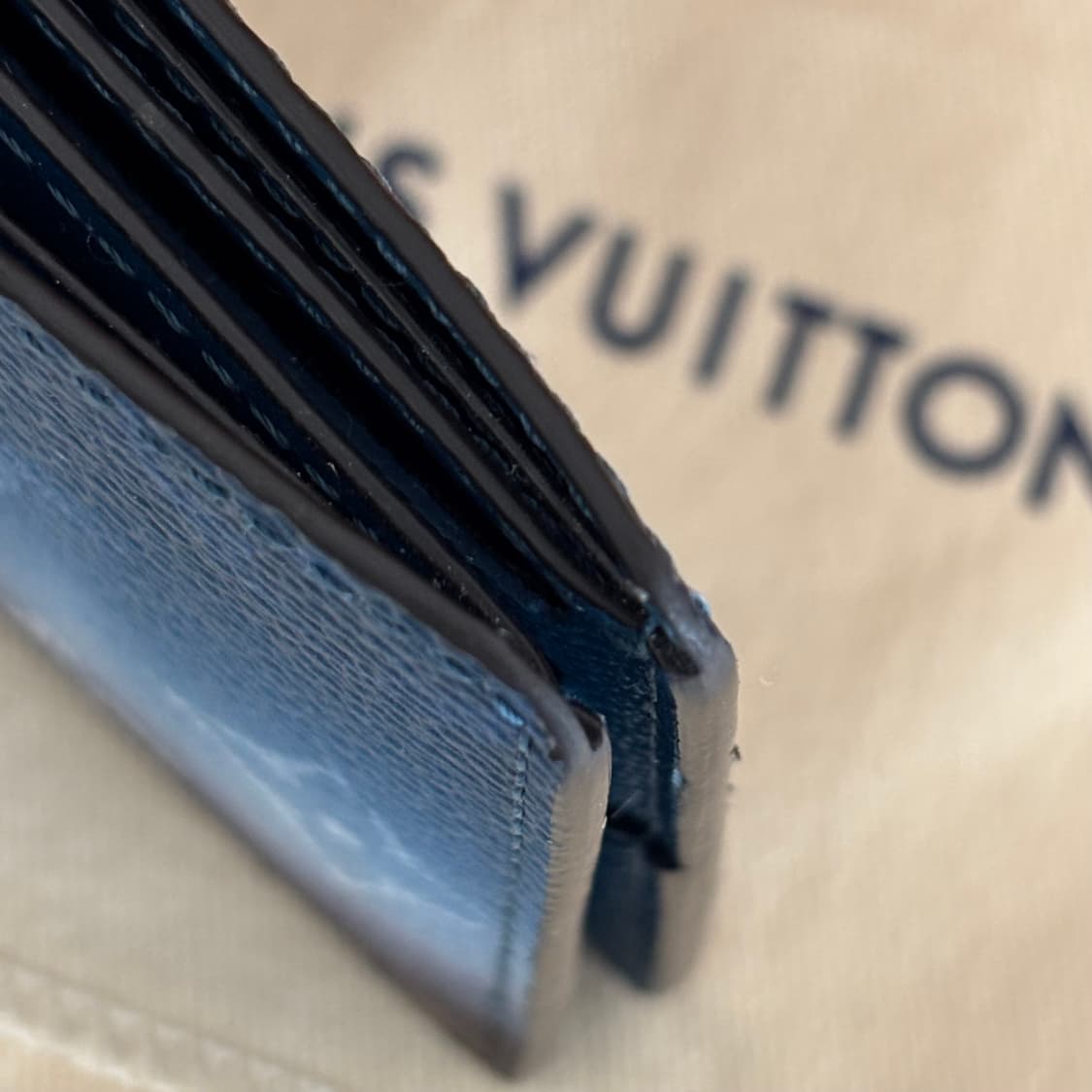 [OS]루이비통 슬렌두 월렛 블루 모노그램 반지갑 상품이미지2
