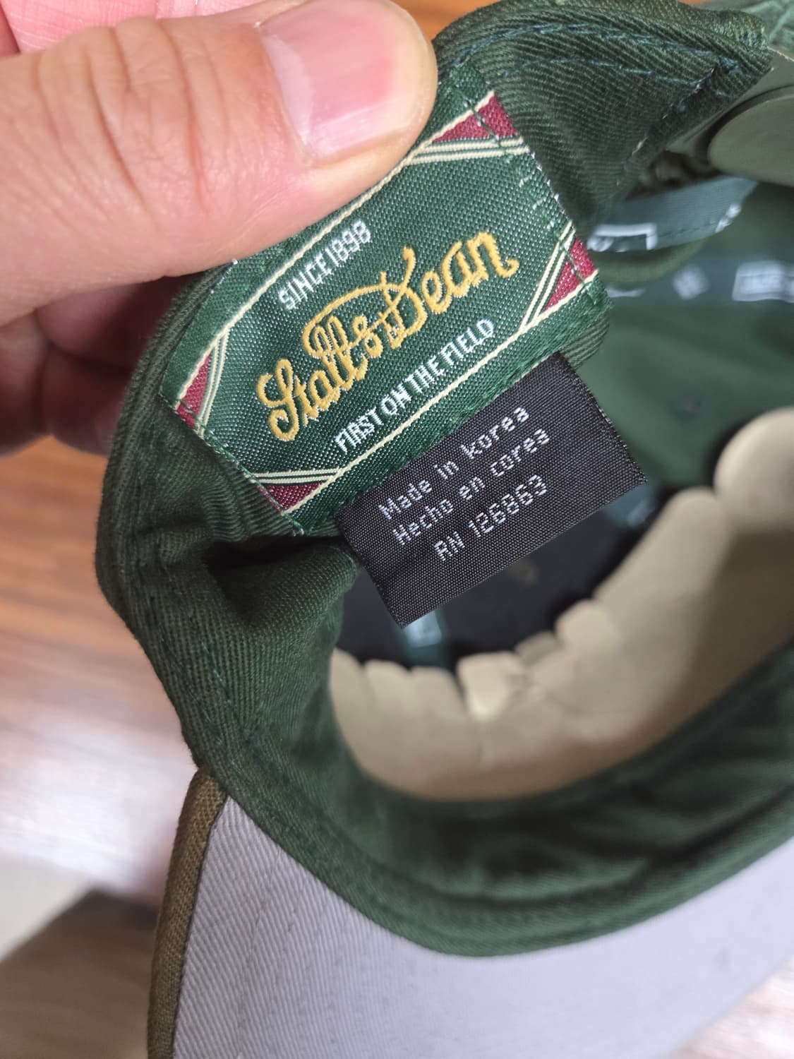 스톨앤딘 빈티지 카모 레인저 스컬 스냅백 모자 프리  상품이미지4