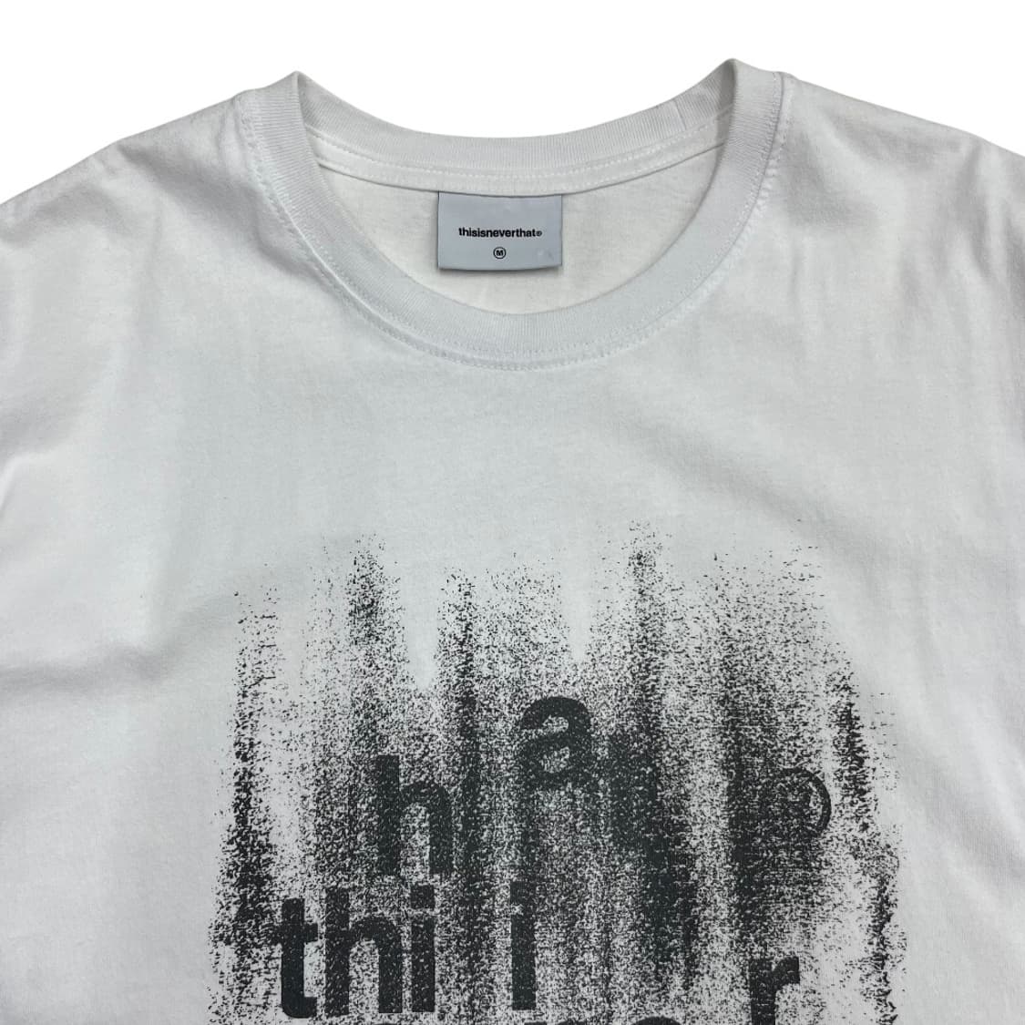 디스이즈네버댓 프린팅 화이트 반팔 M 상품이미지4