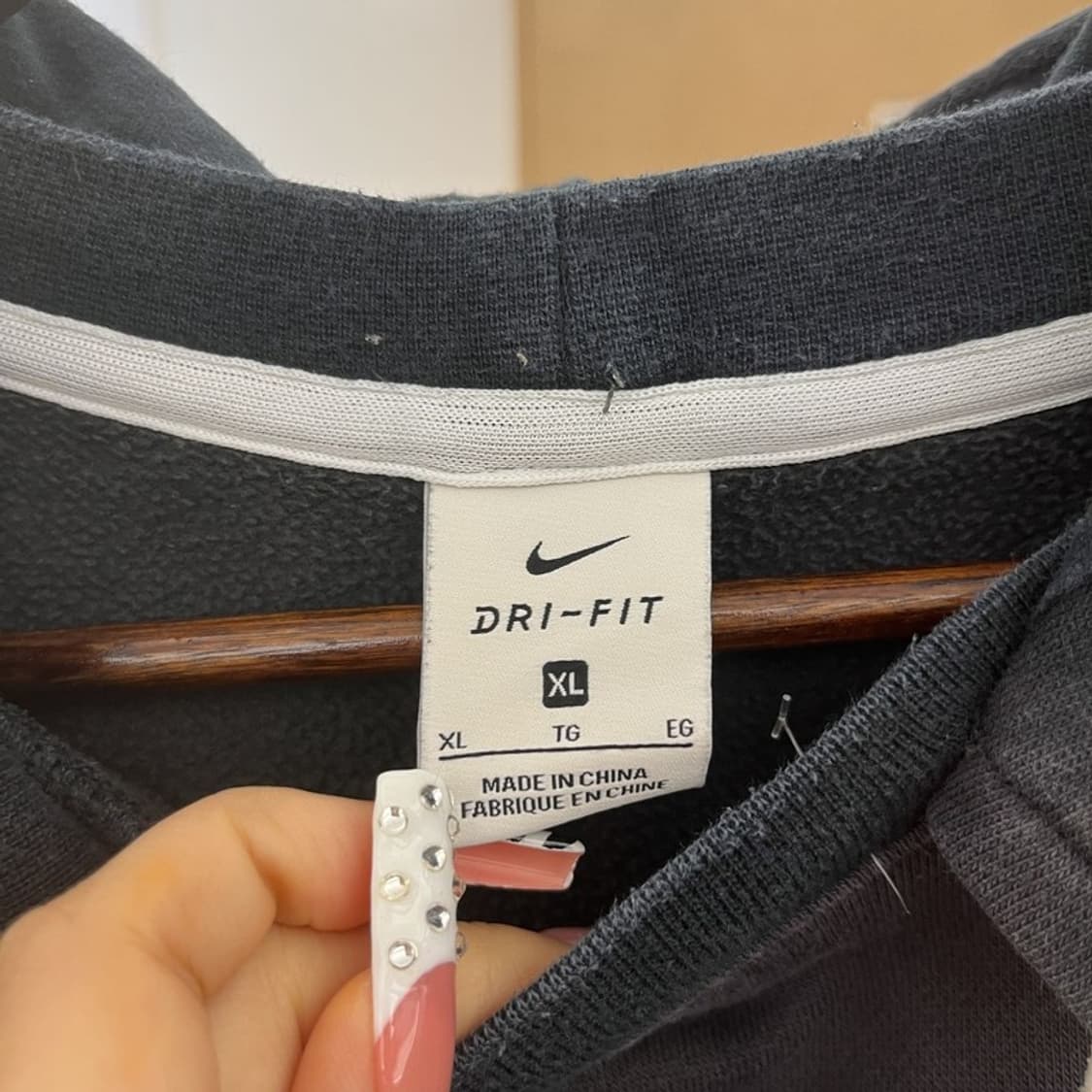 나이키 하드우드 피스러브 스트릿 펑크 키치 후드티 C10056 상품이미지5