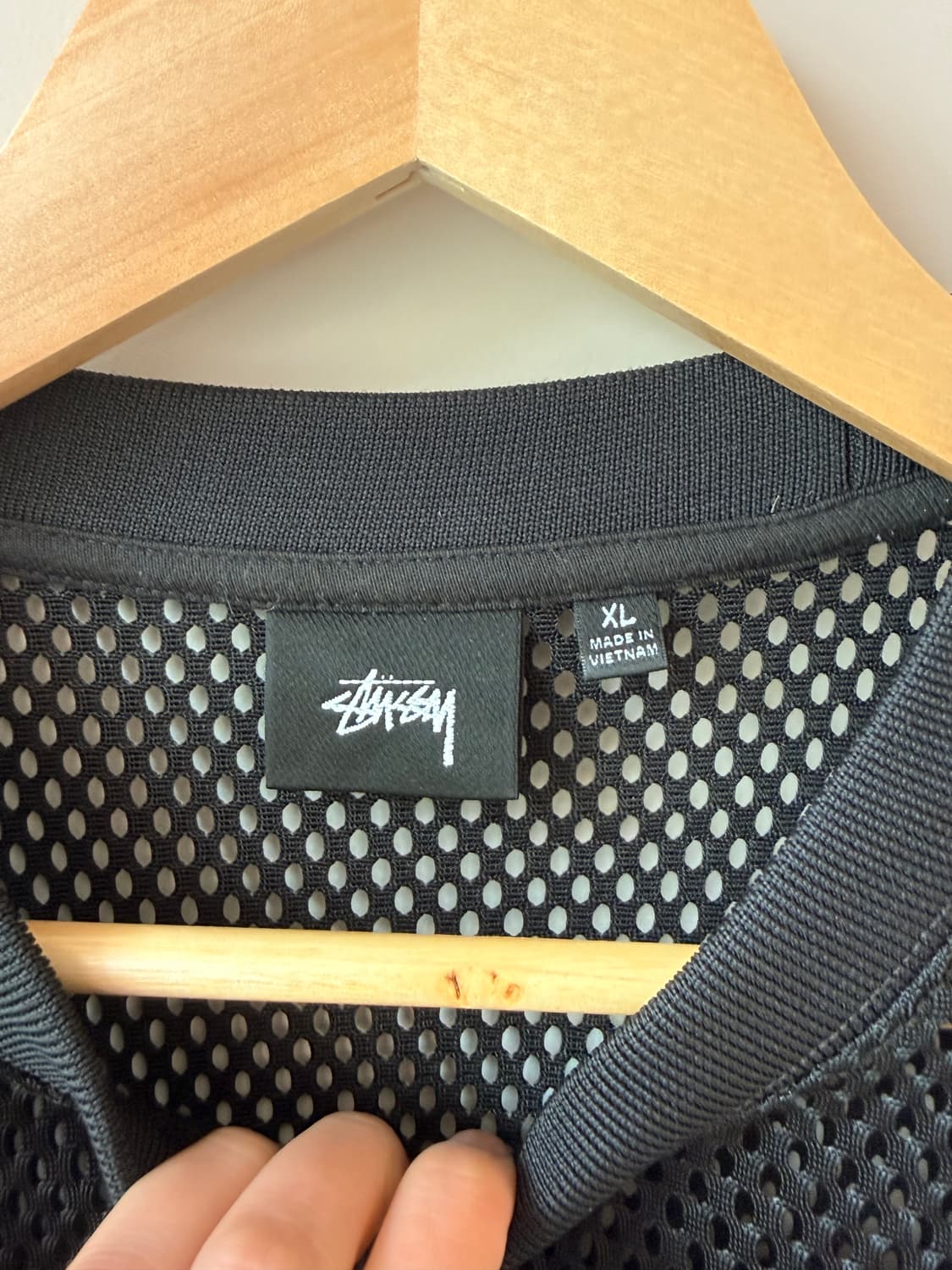스투시 저지블랙 (Stussy Sport Jersey Black) XL 상품이미지4