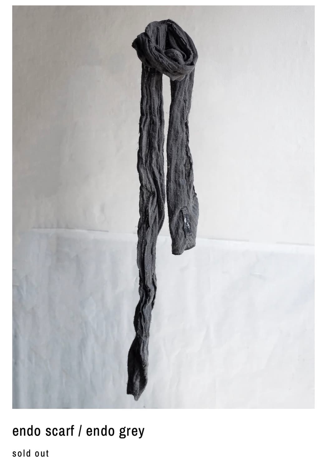 endo scarf endo grey 상품이미지1