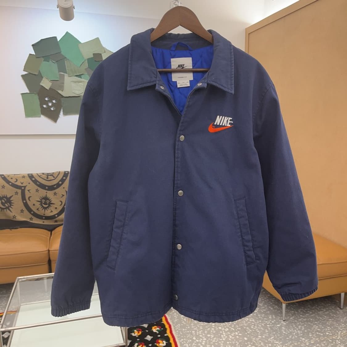 나이키 올드스쿨 레트로 퀄팅 누빔 자켓 XXL C07721 상품이미지3