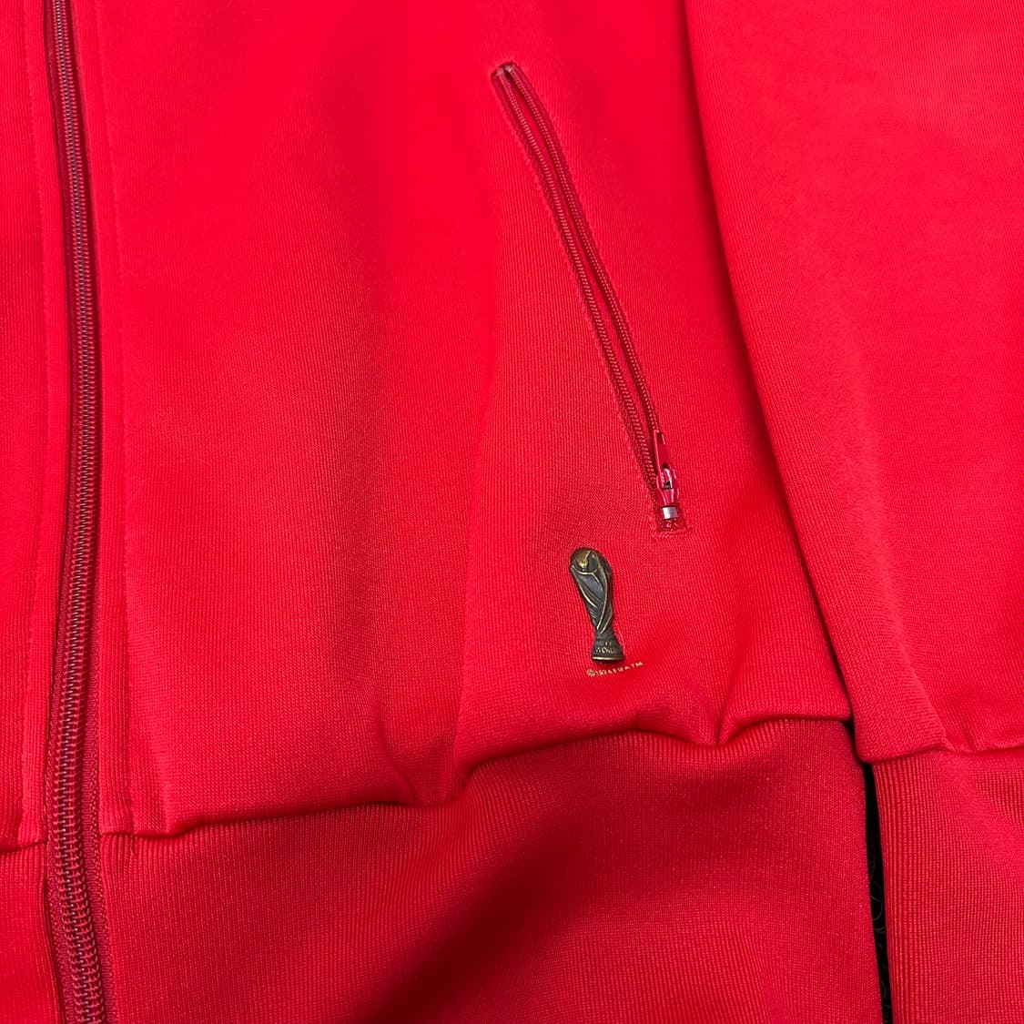 아디다스 잉글랜드 국대 트랙탑 져지 집업 레드 S 상품이미지4