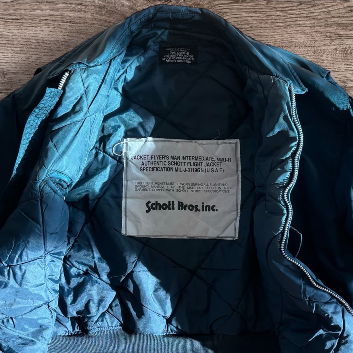 Schott CWU-R Flight Jacket 상품이미지2