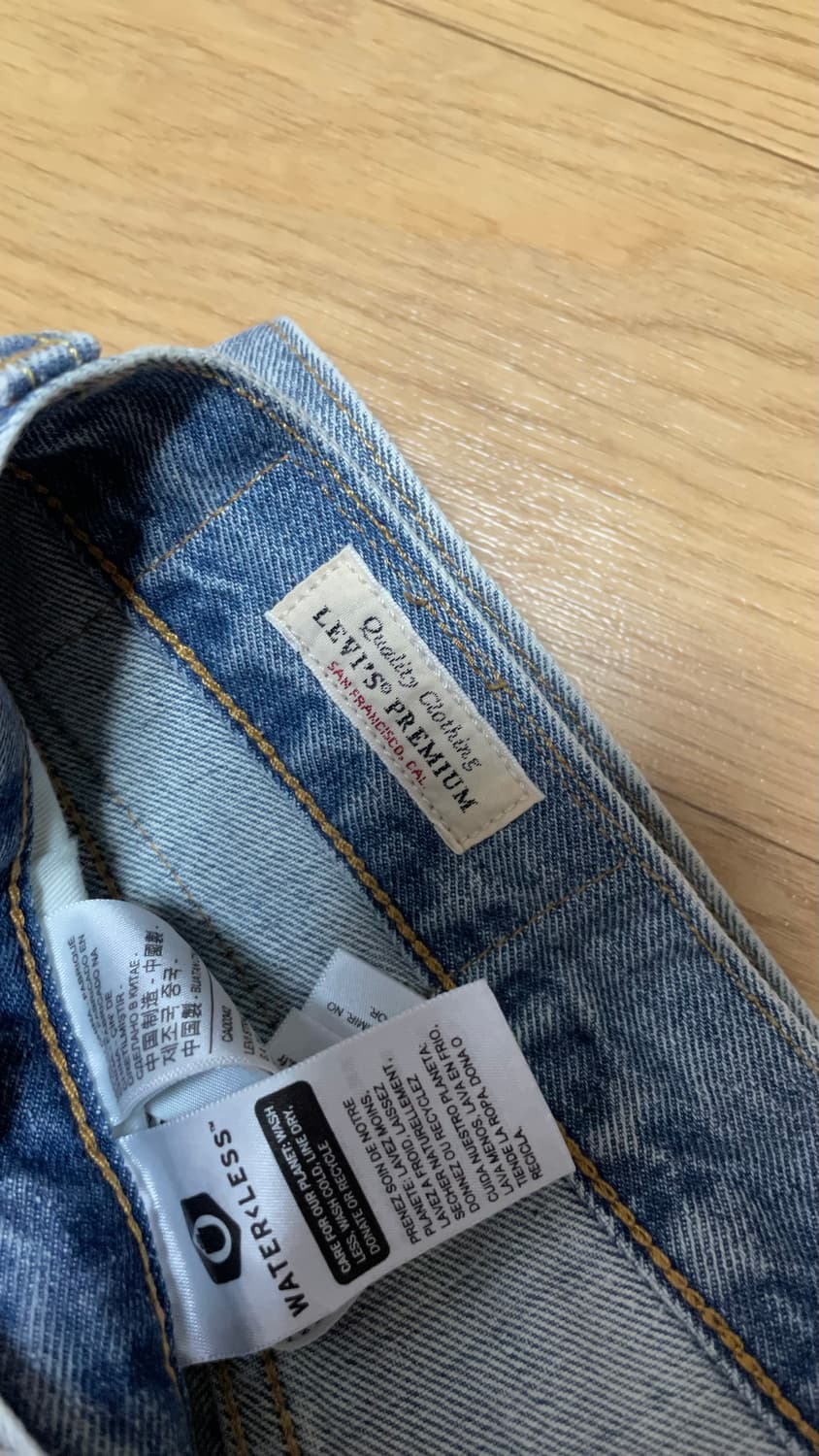 levis 리바이스 501 오리지널 셀비지진 34x32 상품이미지4