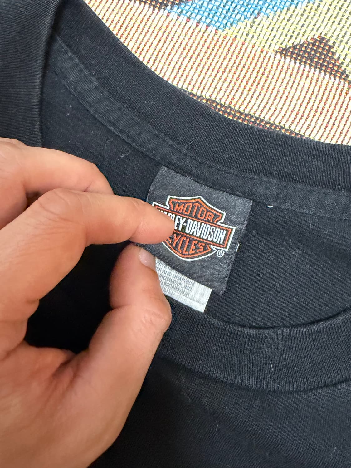 00s Harley Davidson 할리 데이비슨 플레임 반팔 티셔츠 상품이미지5