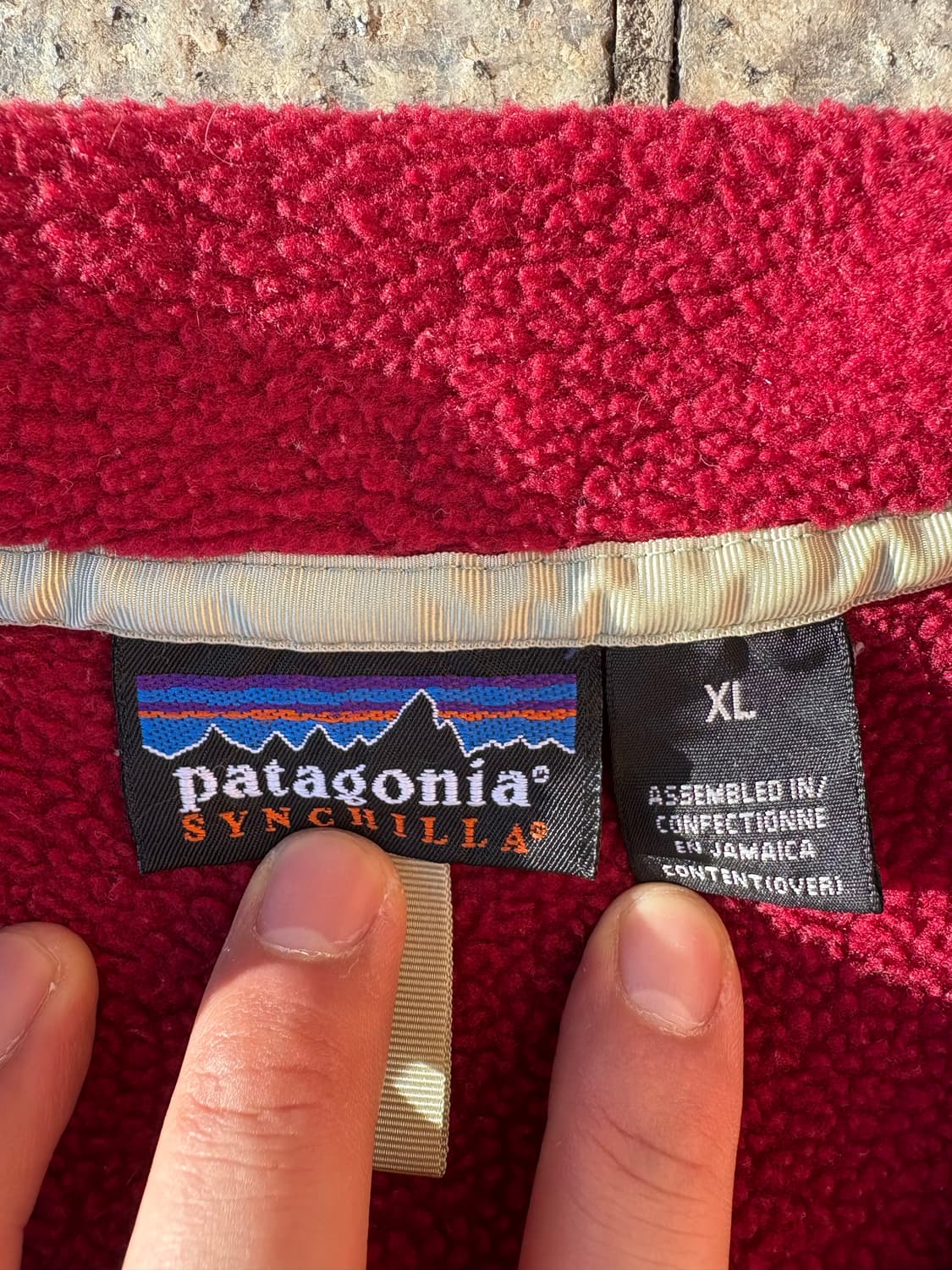90s 파타고니아 신칠라 헤비웨이트 상품이미지3