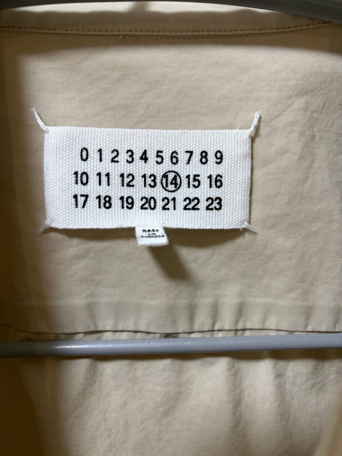 [42] 마르지엘라 히든 버튼 백스티치 셔츠 상품이미지6