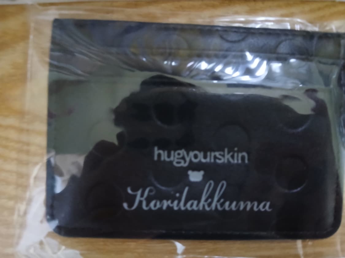 허그유어스킨 코리락쿠마 카드지갑 상품이미지2