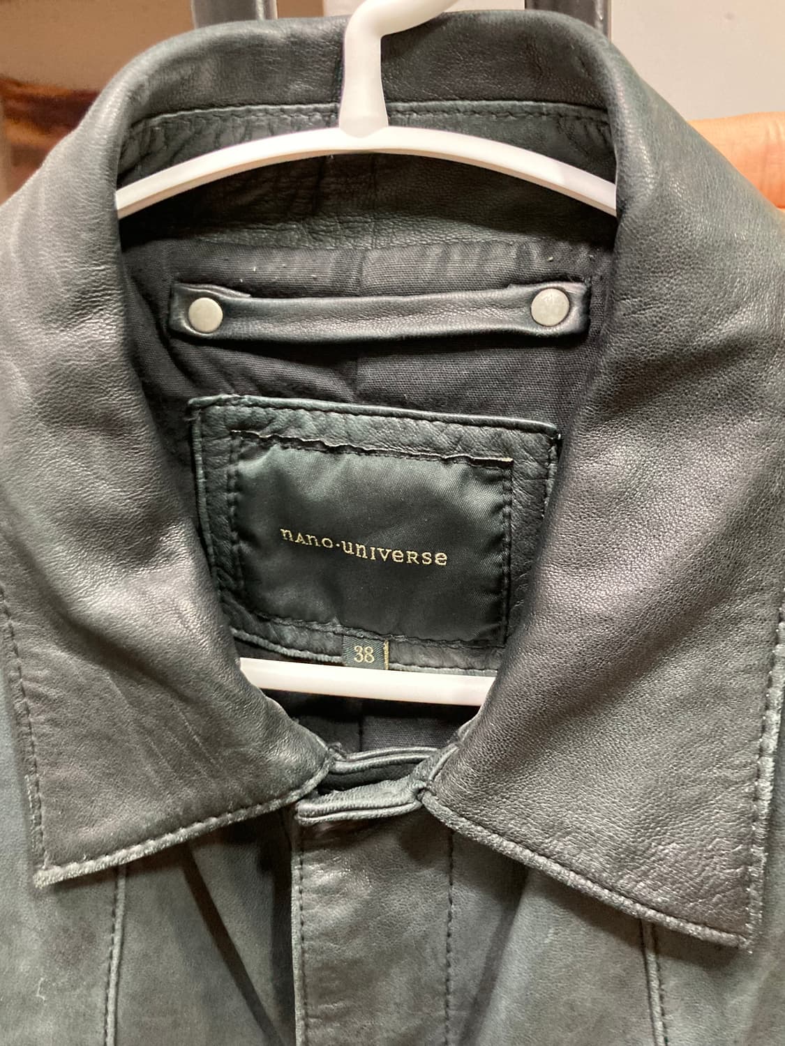 나노 유니버스 레더 자켓 상품이미지10