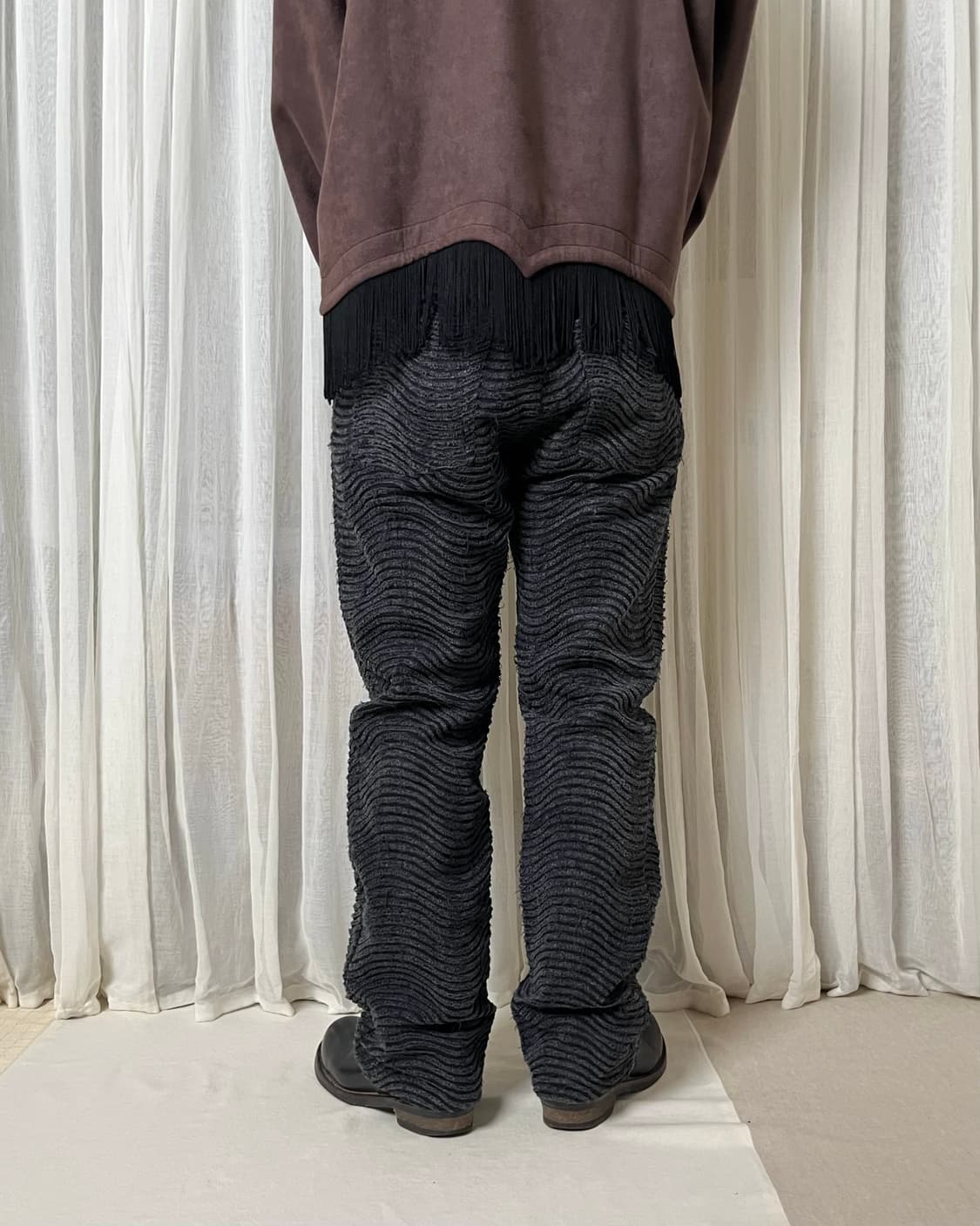 카미야 웨이브 데님 팬츠 kamiya 미하라야스히로 상품이미지10