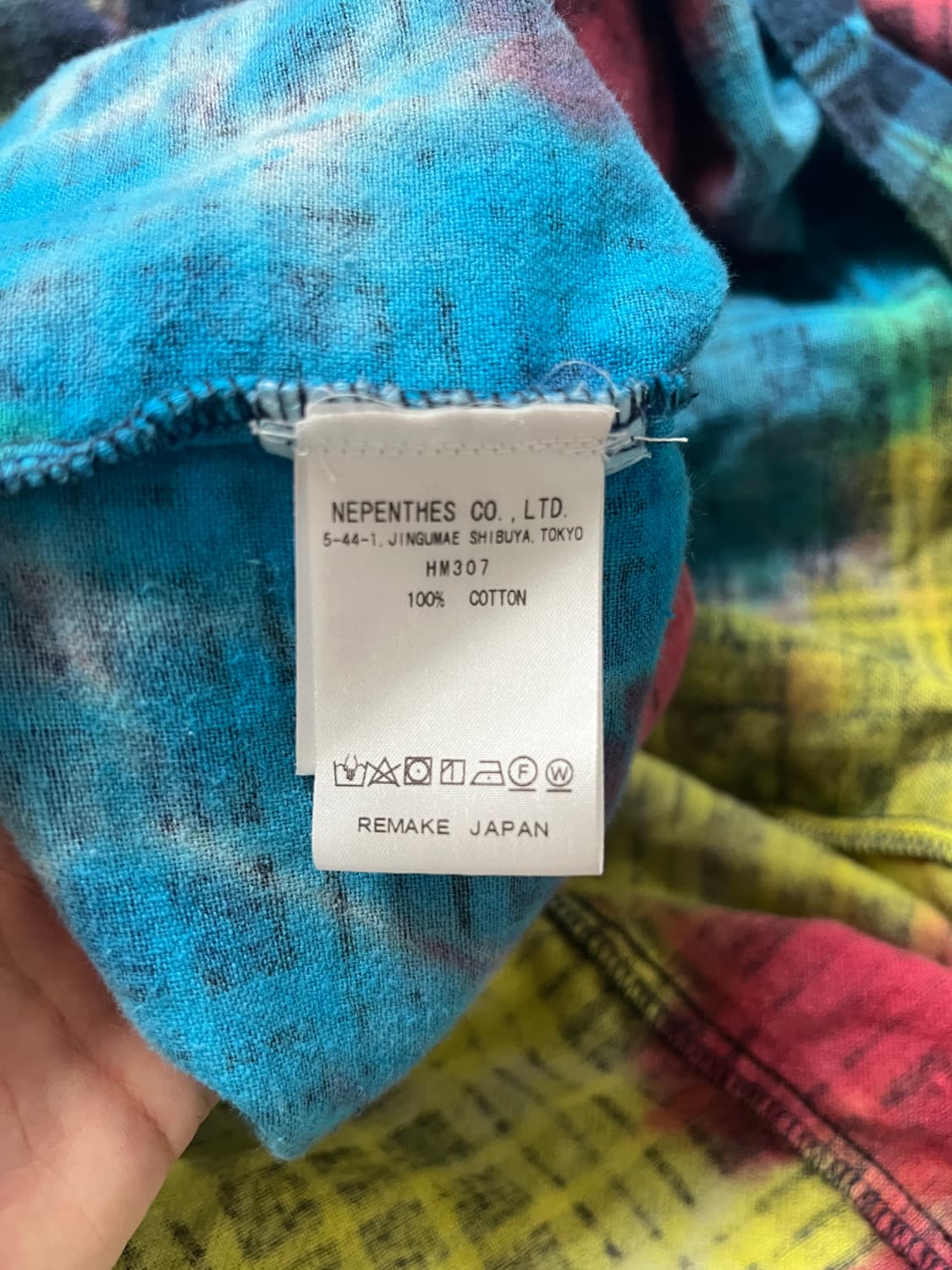 Rebuild By Needles-REMAKE FLANNEL SHIRT 상품이미지8