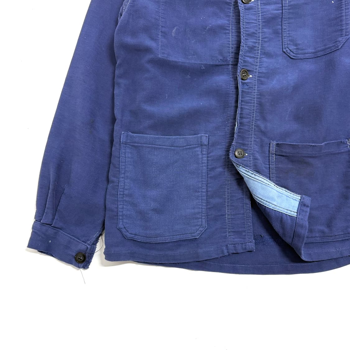 60‘s 몰스킨 핸드리페어 프렌치 워크자켓 상품이미지5