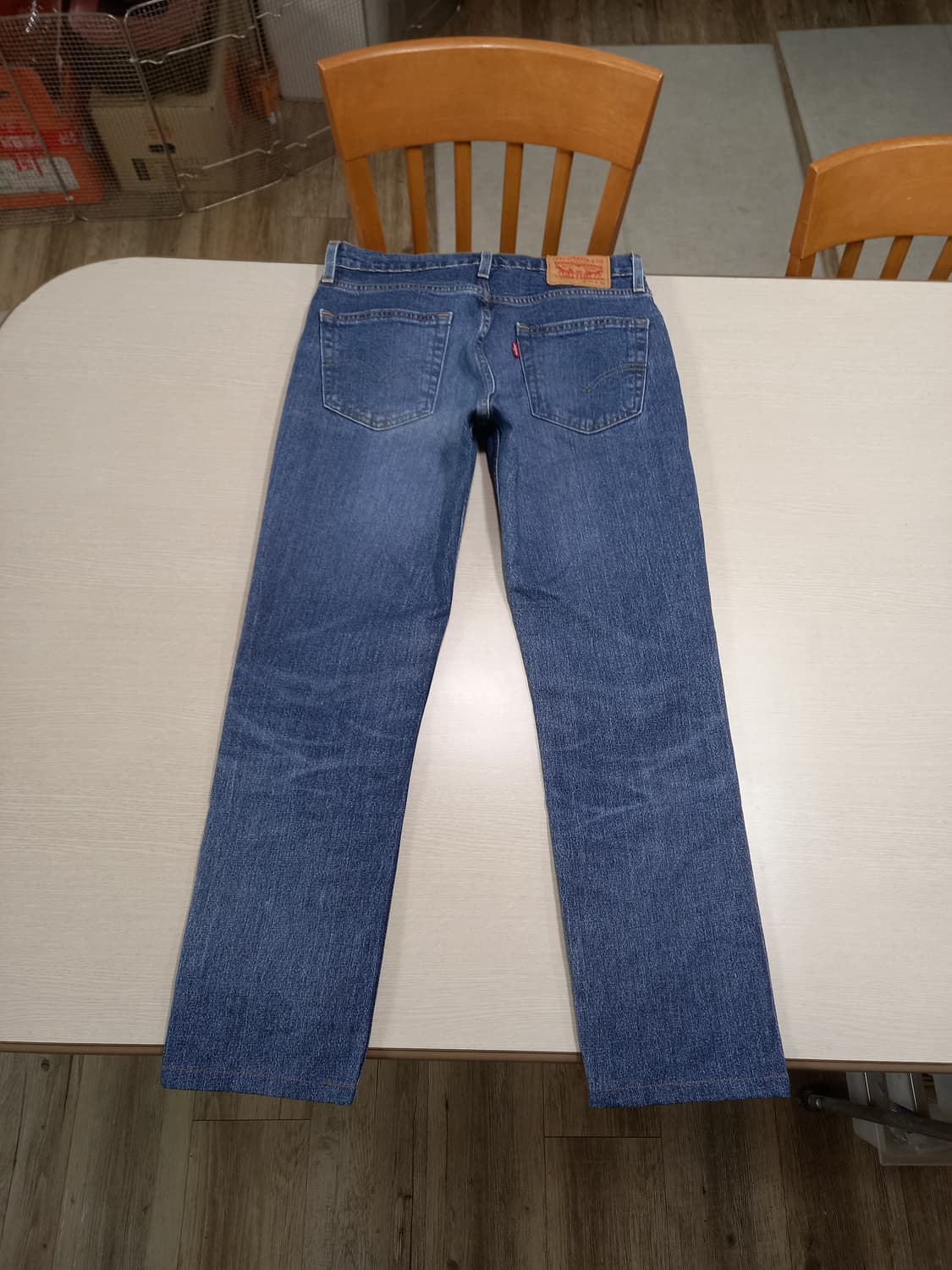 30 리바이스511 워싱 스판 슬림일자진 찢청 30-174 상품이미지2