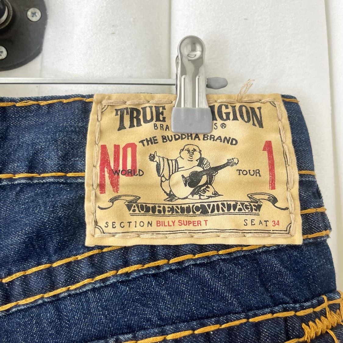 트루릴리젼 진청 데님 팬츠 상품이미지7