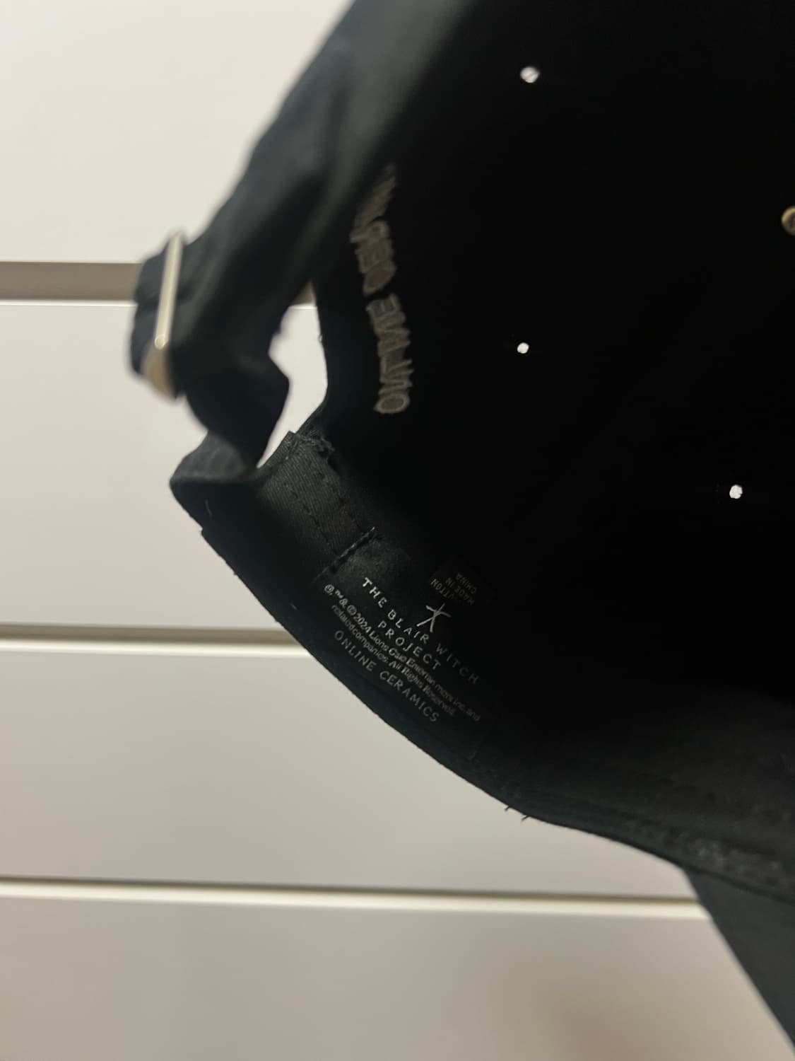 ONLINE CERAMICS X THE BLAIR WITCH 캡 상품이미지4