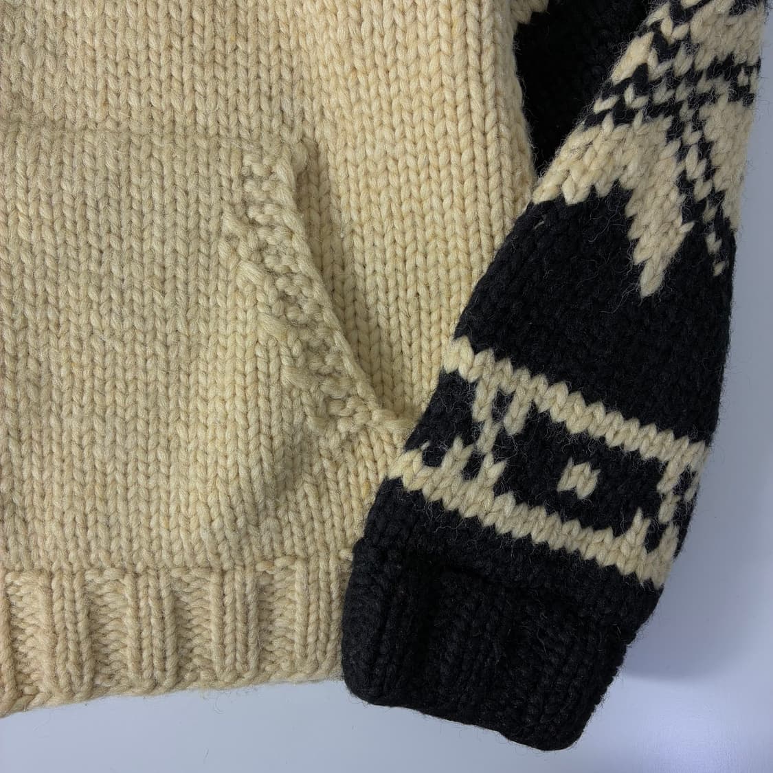 Canadian Sweater   캐나디안 헤비울 코위찬 스웨터 상품이미지4